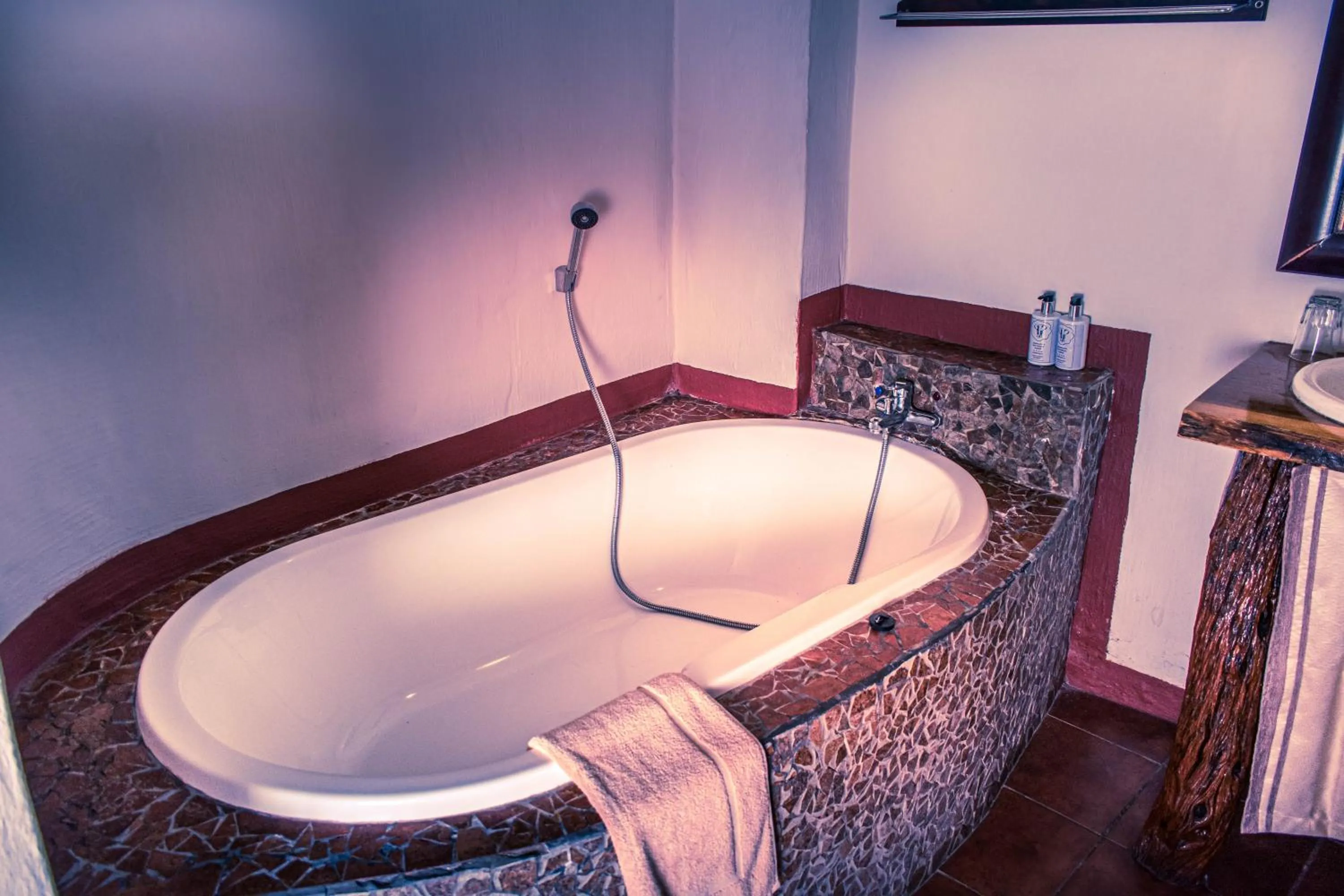 Bathroom in Elephants Footprint Lodge