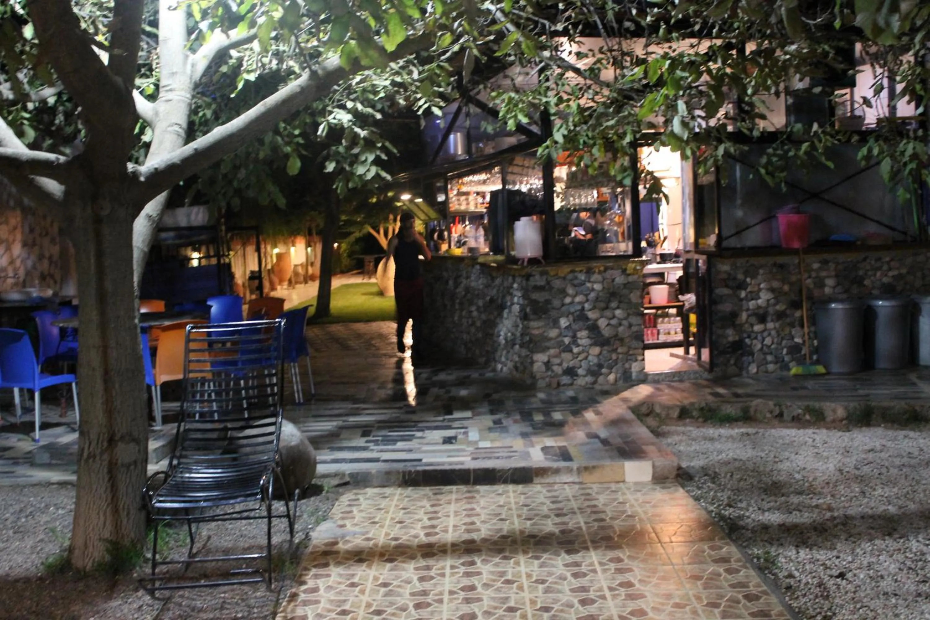 Patio in Maison d'hotes Ait Bou Izryane