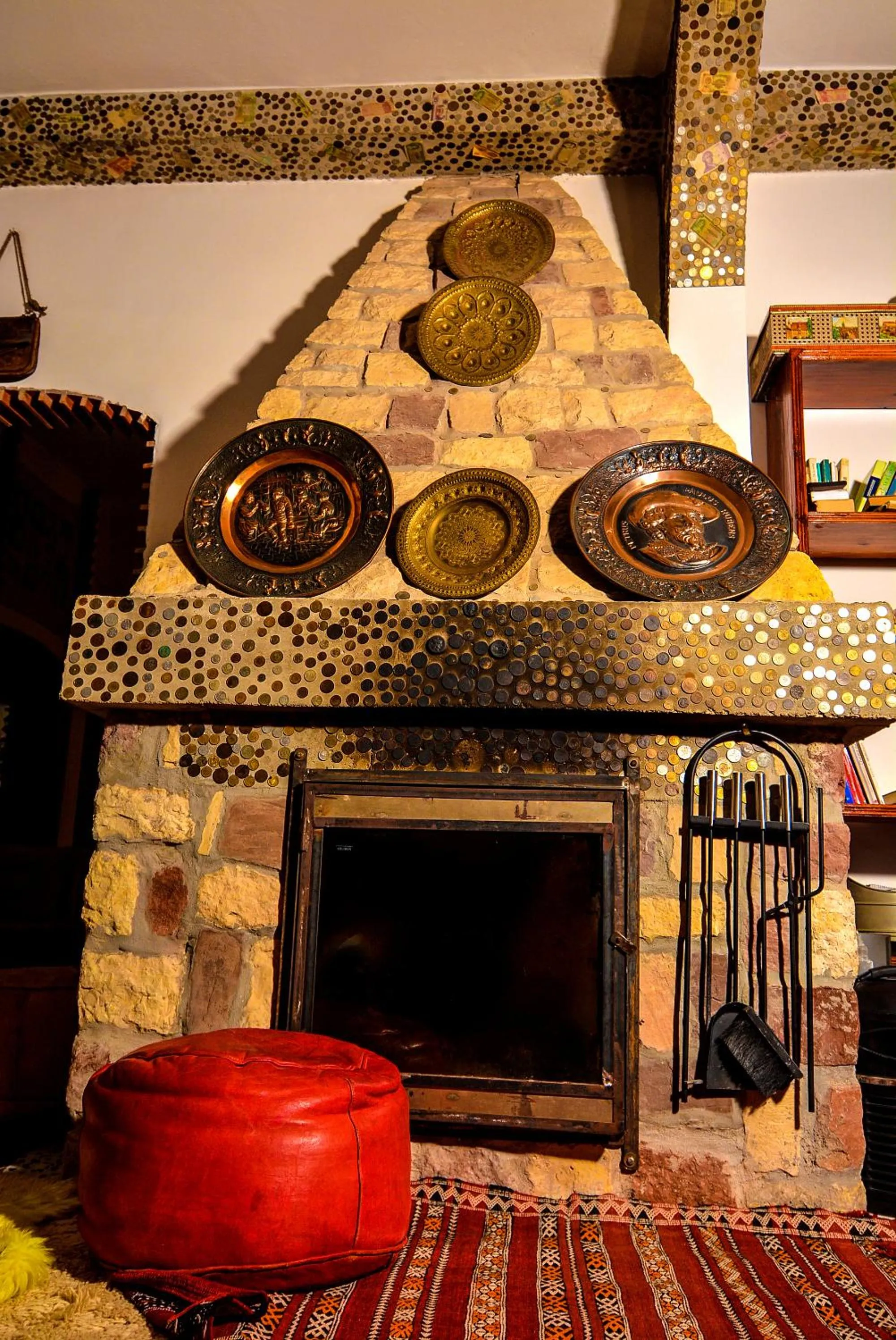 Decorative detail in Maison d'hotes Ait Bou Izryane