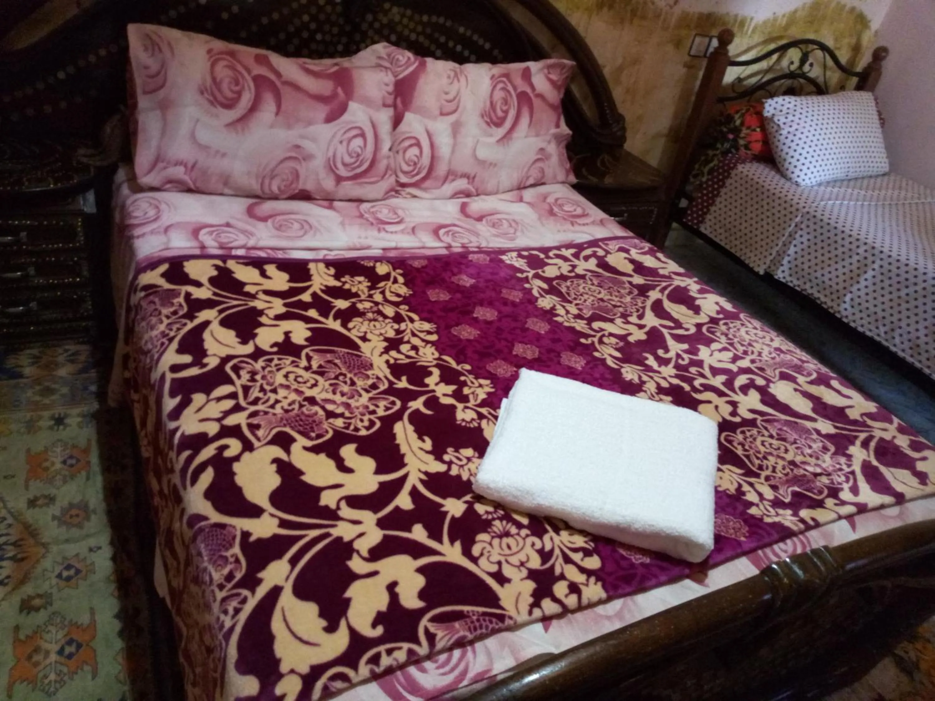 Bed in Maison d'hotes Ait Bou Izryane