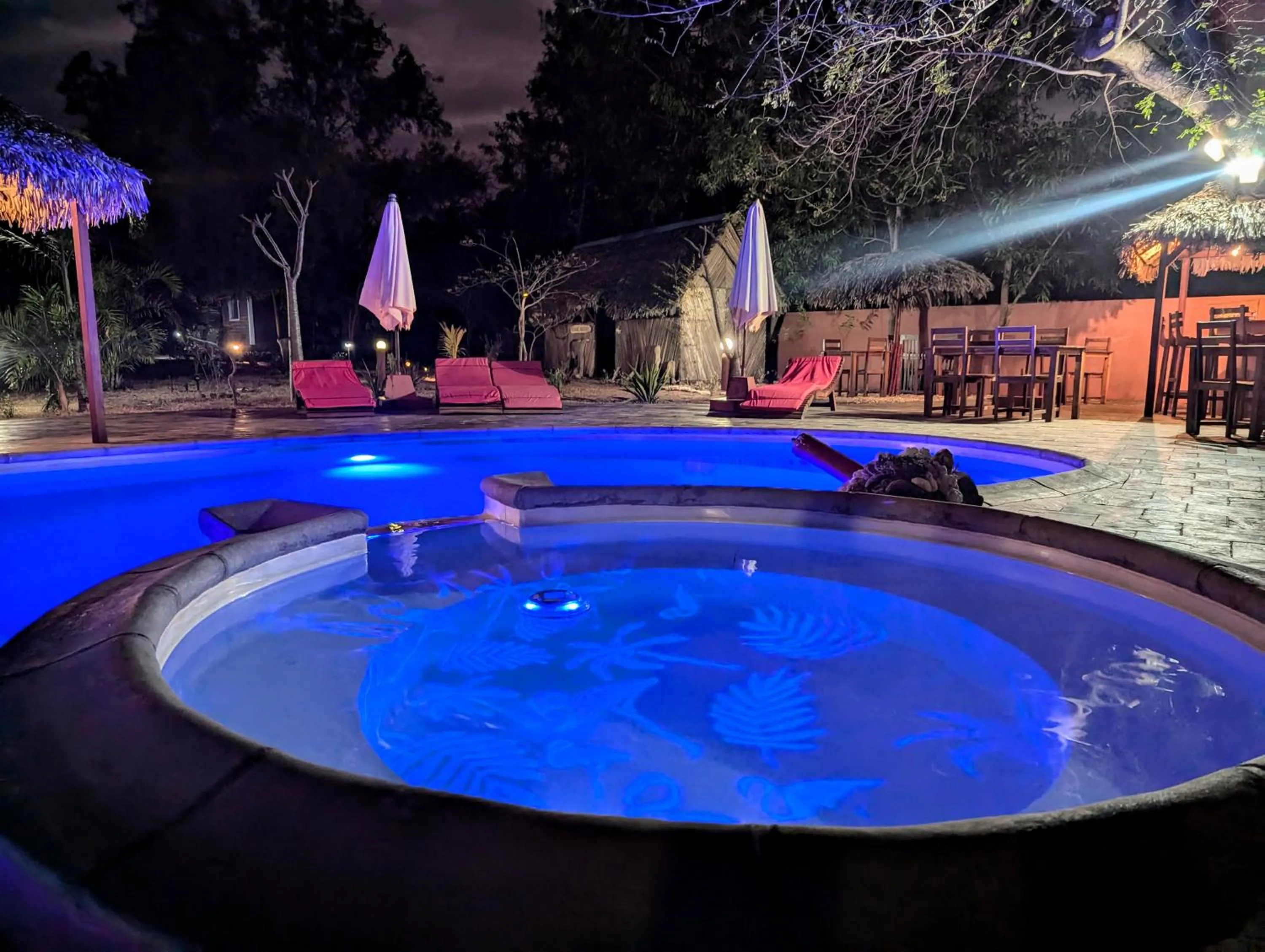 Swimming pool in Hotel Lakana Ramena