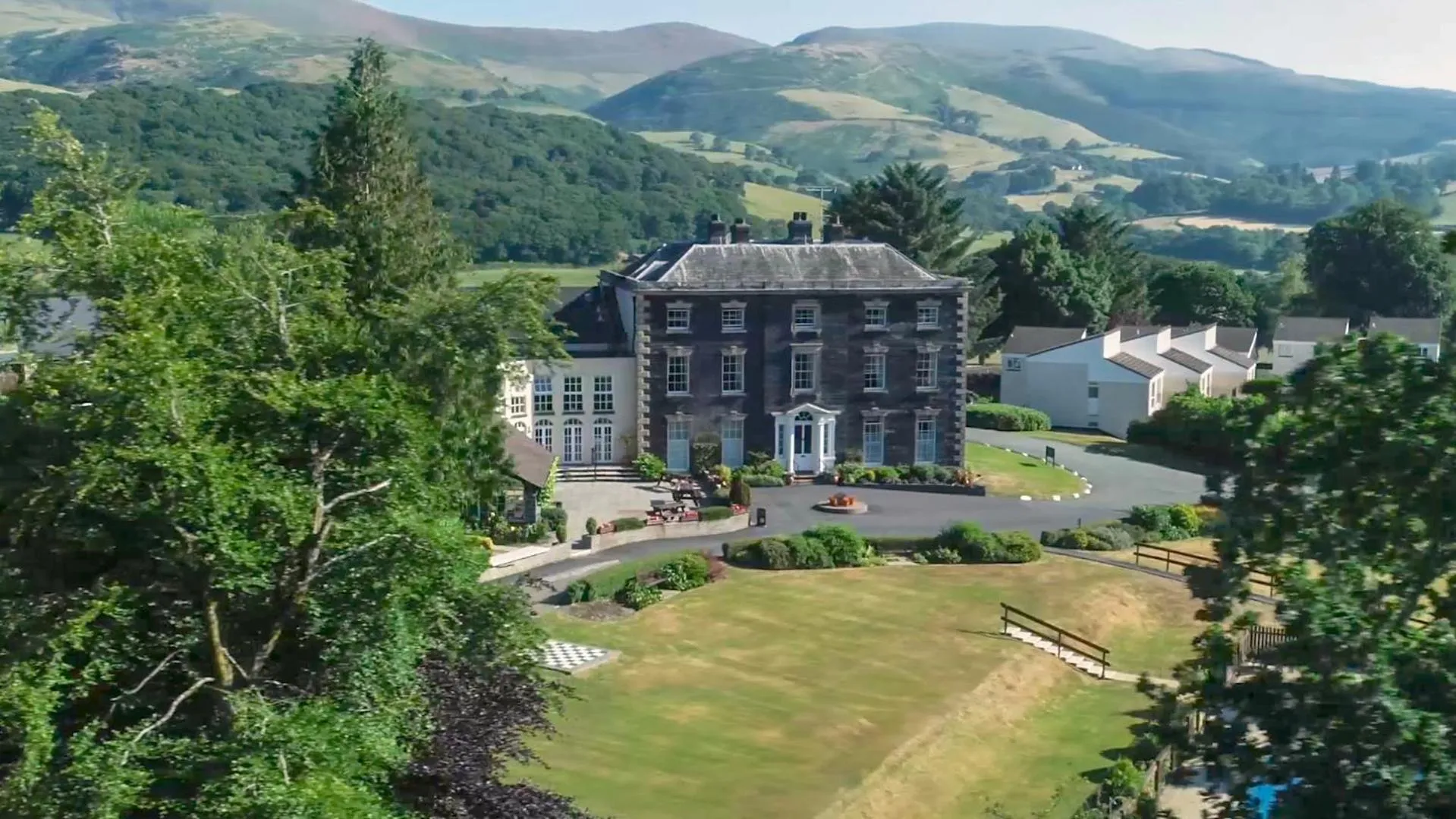 Bird's eye view in Macdonald Plas Talgarth Resort