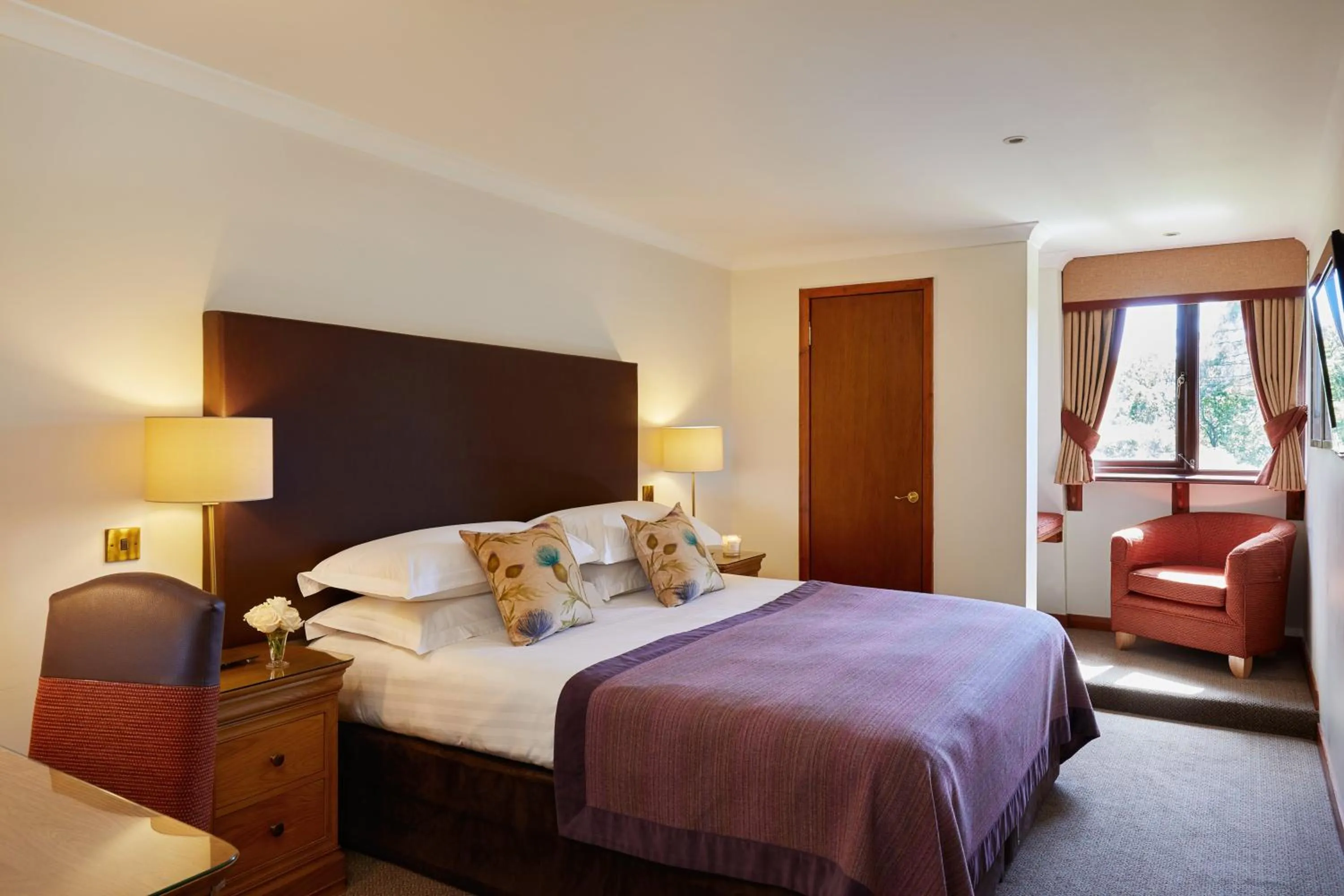 Bedroom, Bed in Macdonald Plas Talgarth Resort