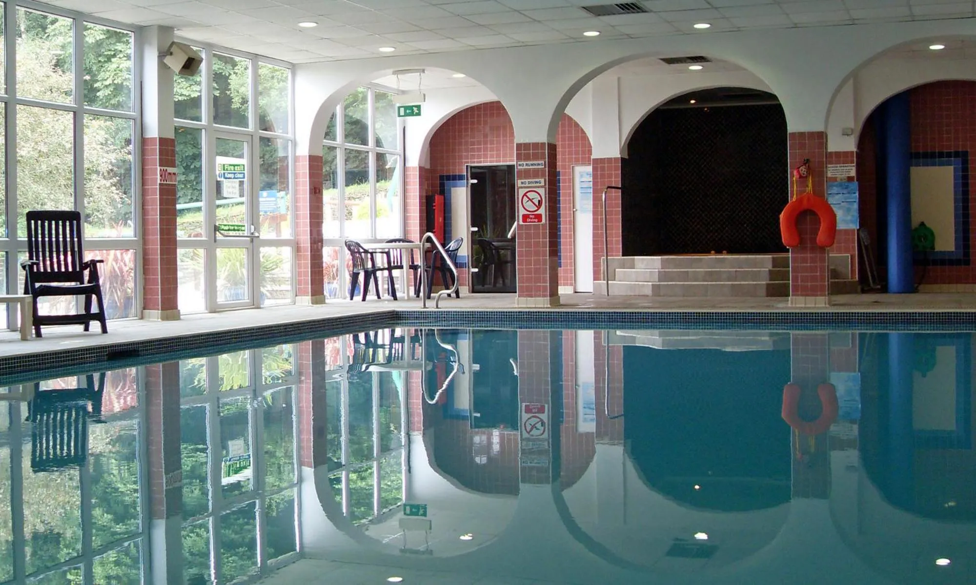 Swimming pool in Macdonald Plas Talgarth Resort