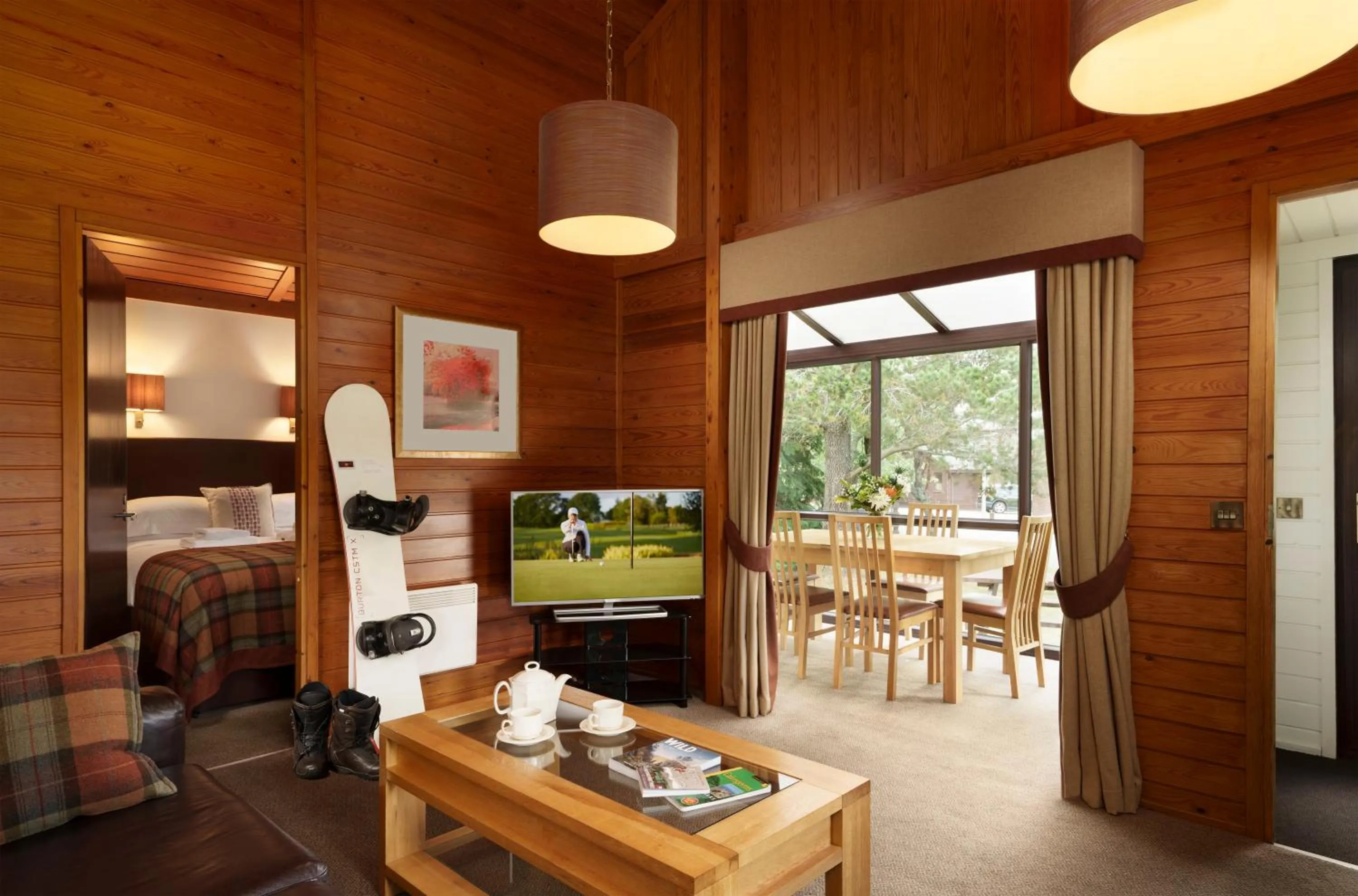 Living room in Macdonald Spey Valley Resort