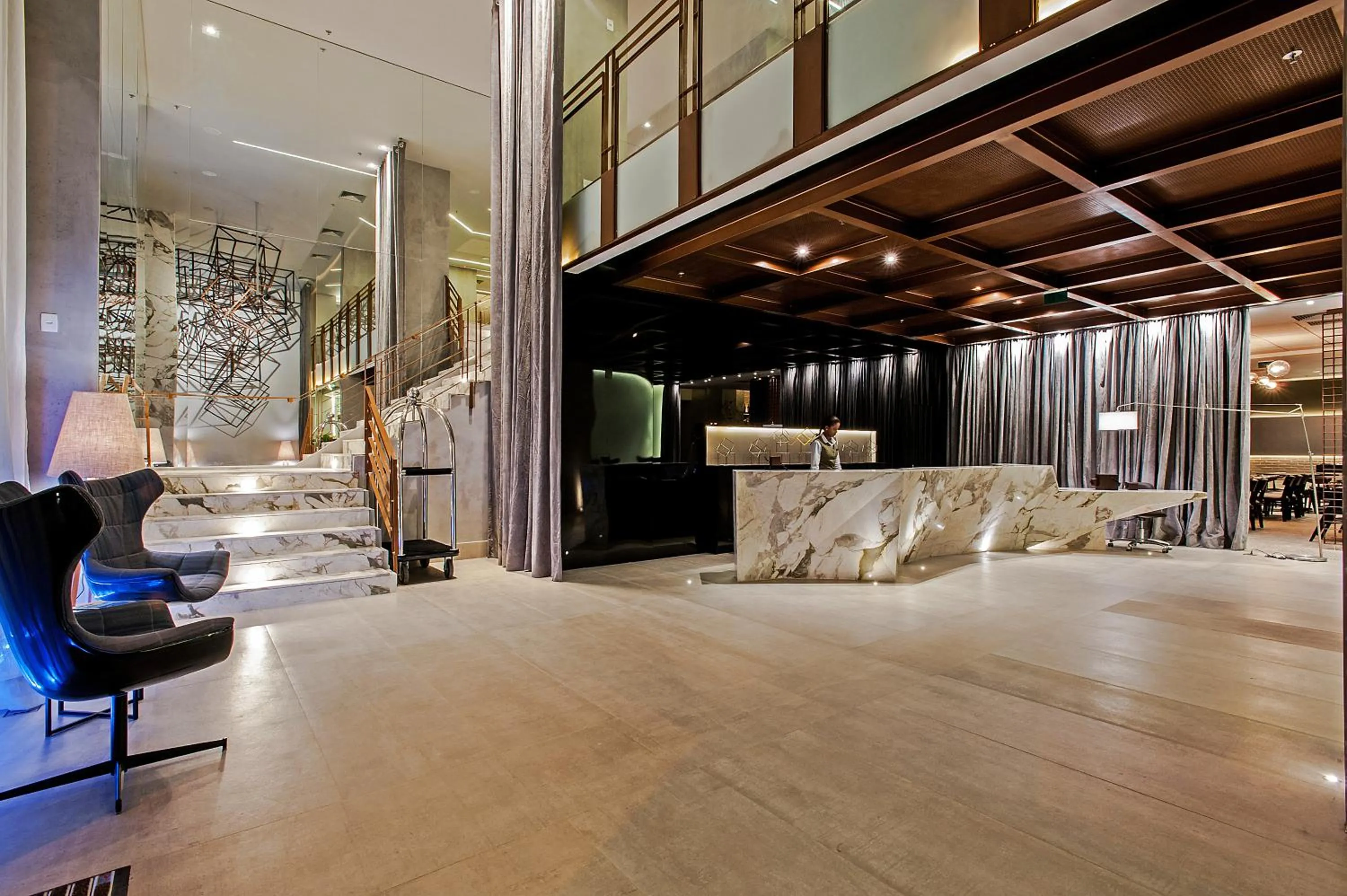 Lobby or reception in Hotel Atlantico Prime