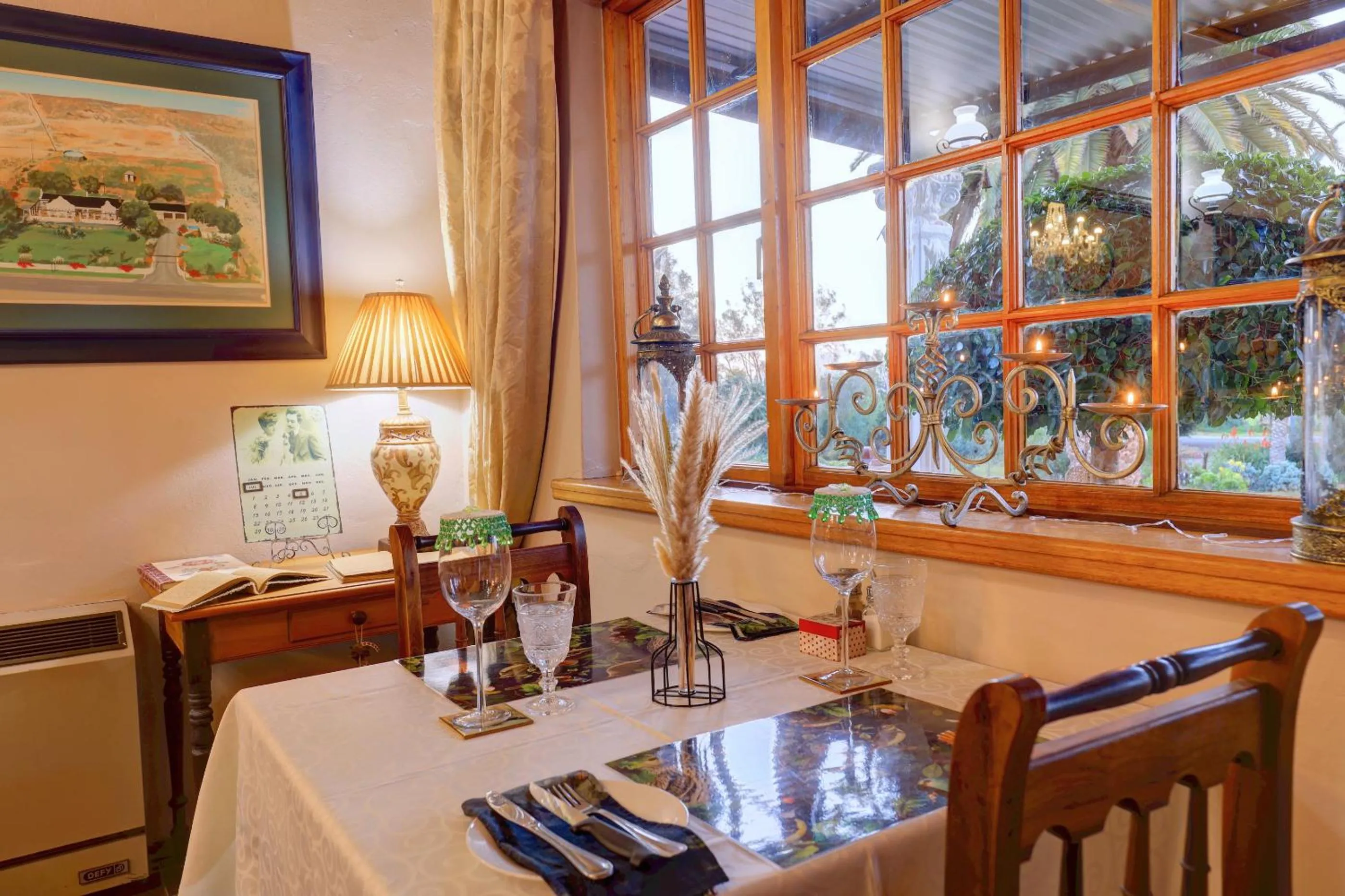 Restaurant/places to eat in Thylitshia Villa Country Guest House