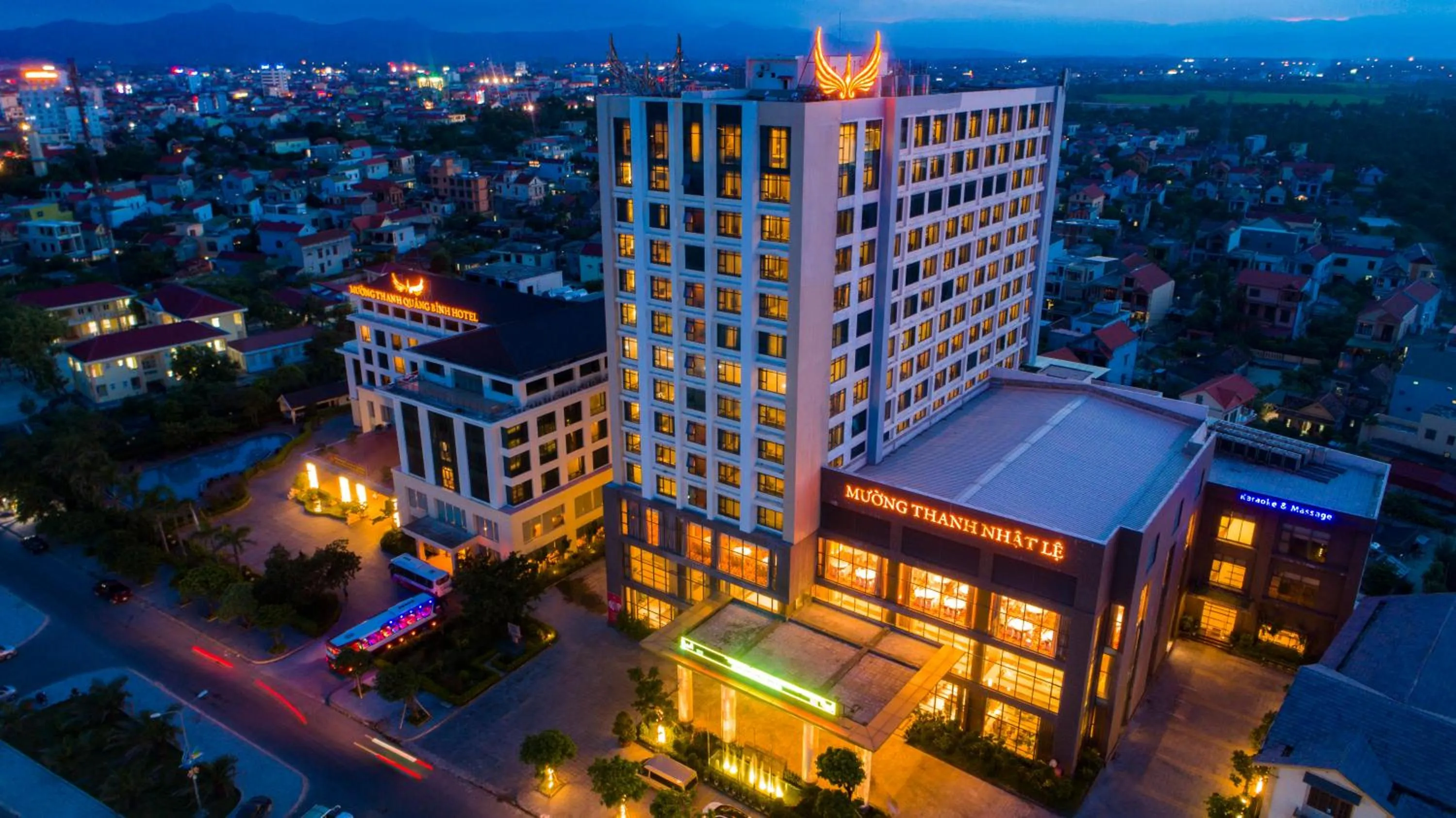 Property building in Muong Thanh Luxury Nhat Le Hotel
