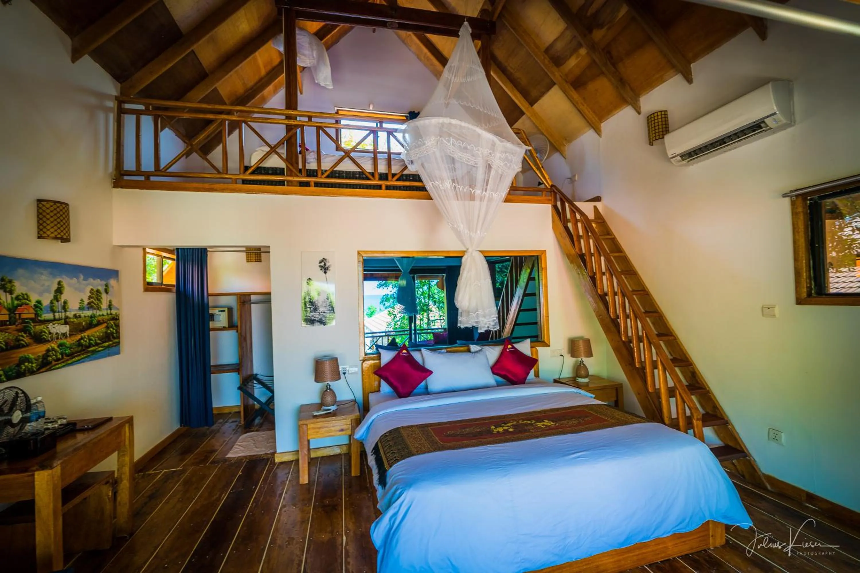 Bed in Sol Beach Resort