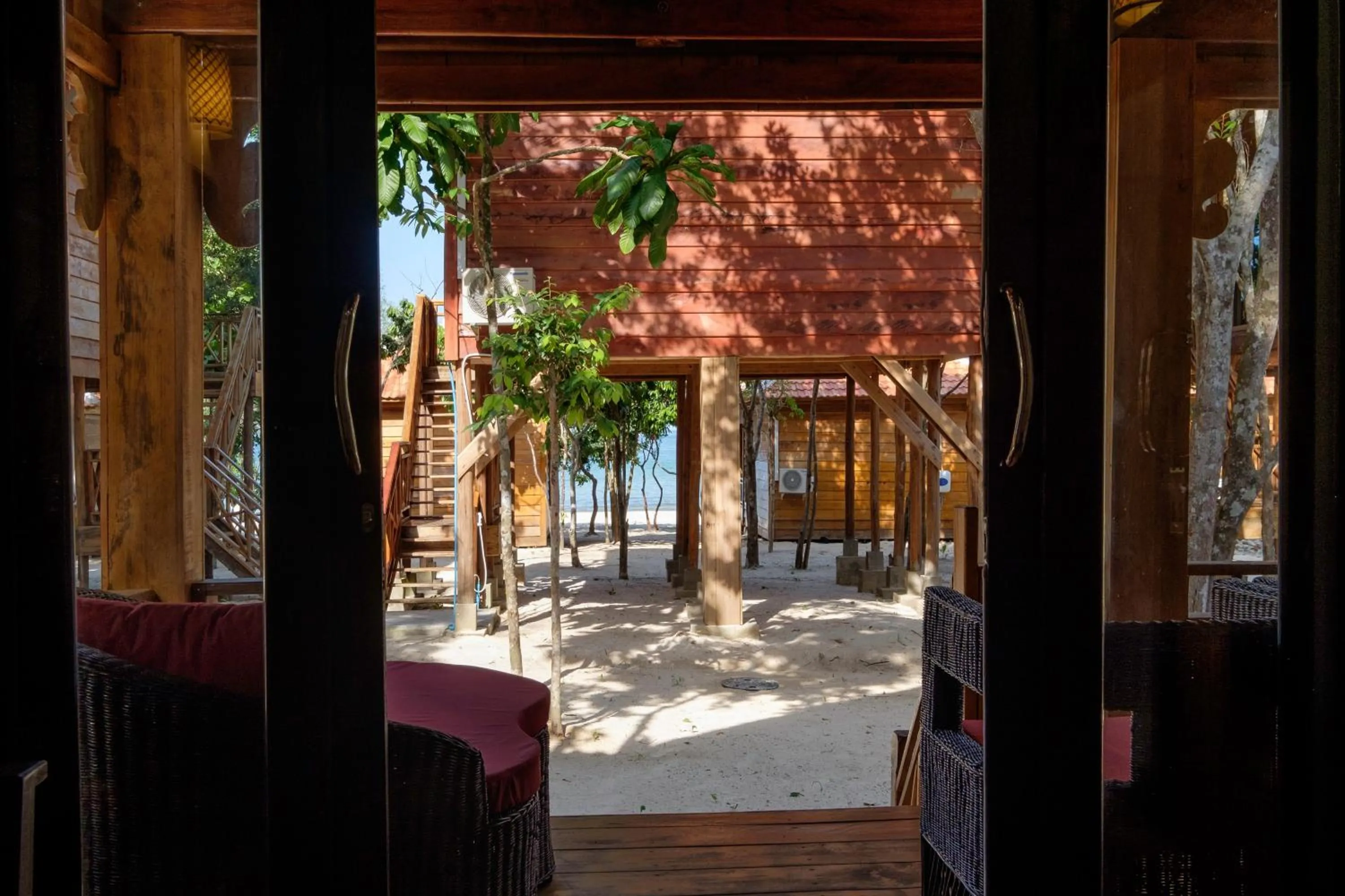 Patio in Sol Beach Resort