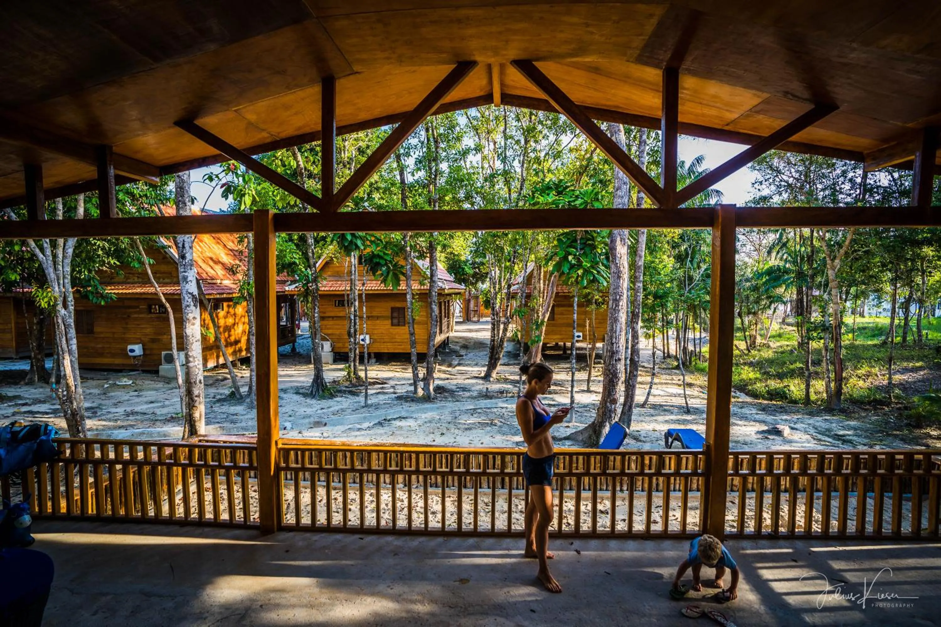 Patio in Sol Beach Resort