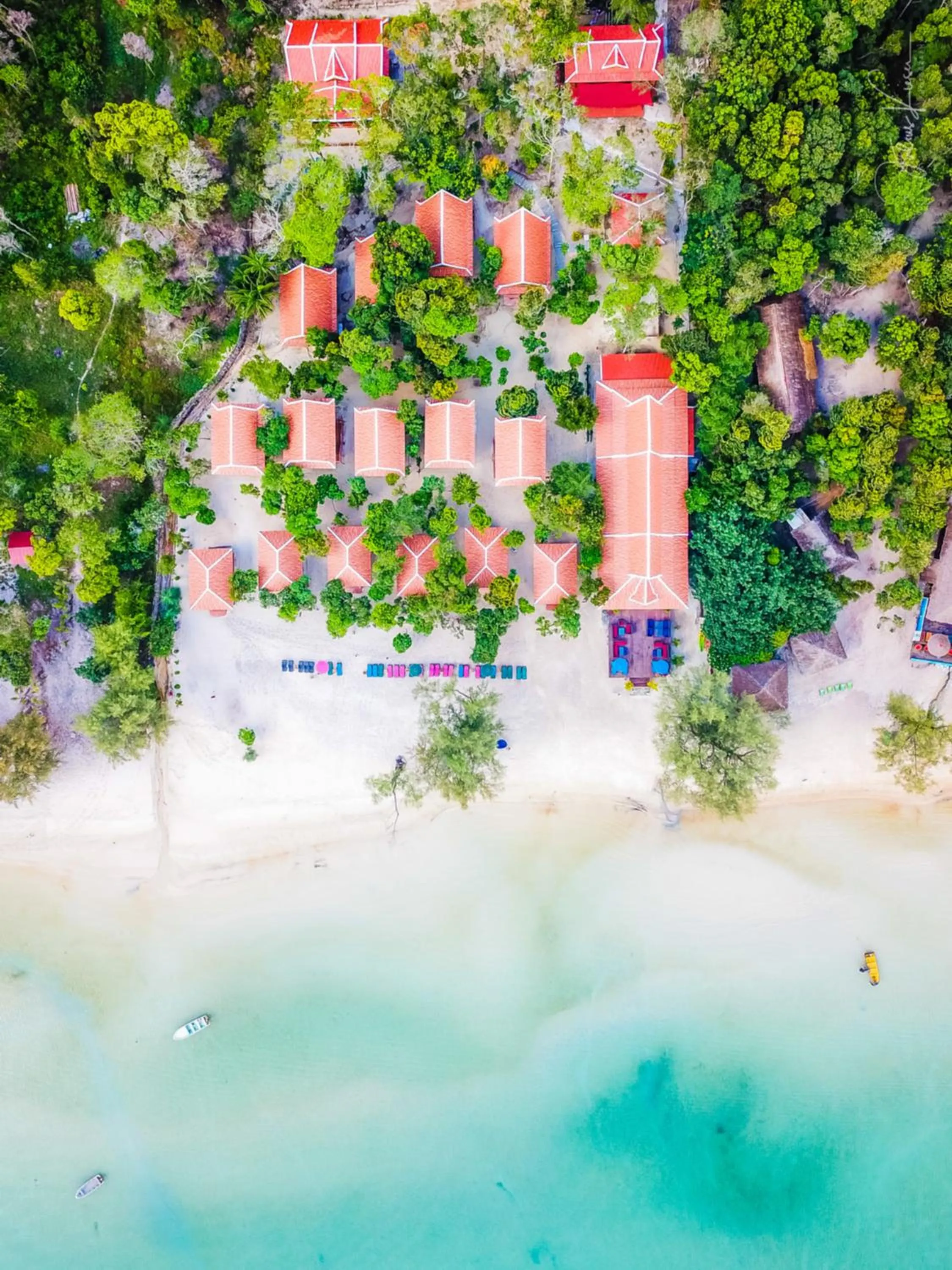 Bird's eye view in Sol Beach Resort