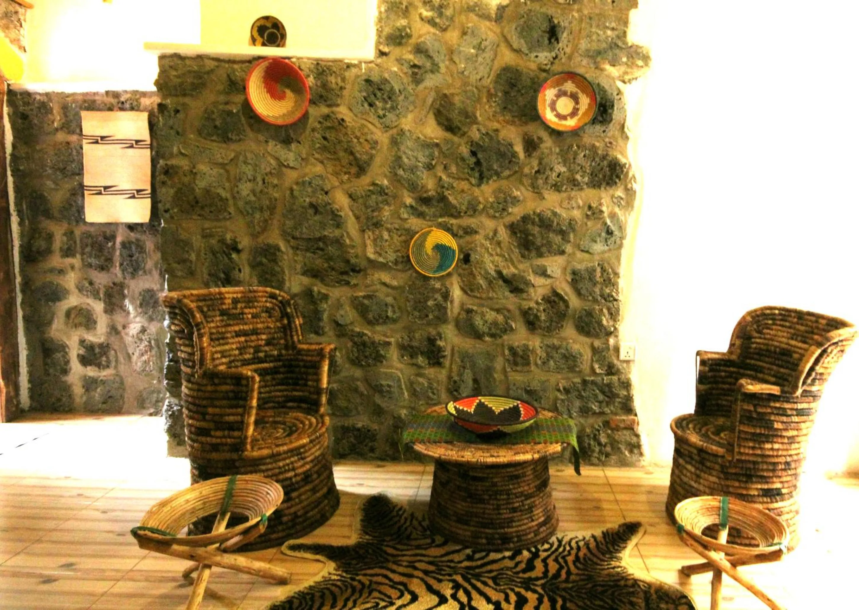 Decorative detail in Yambi Guesthouse