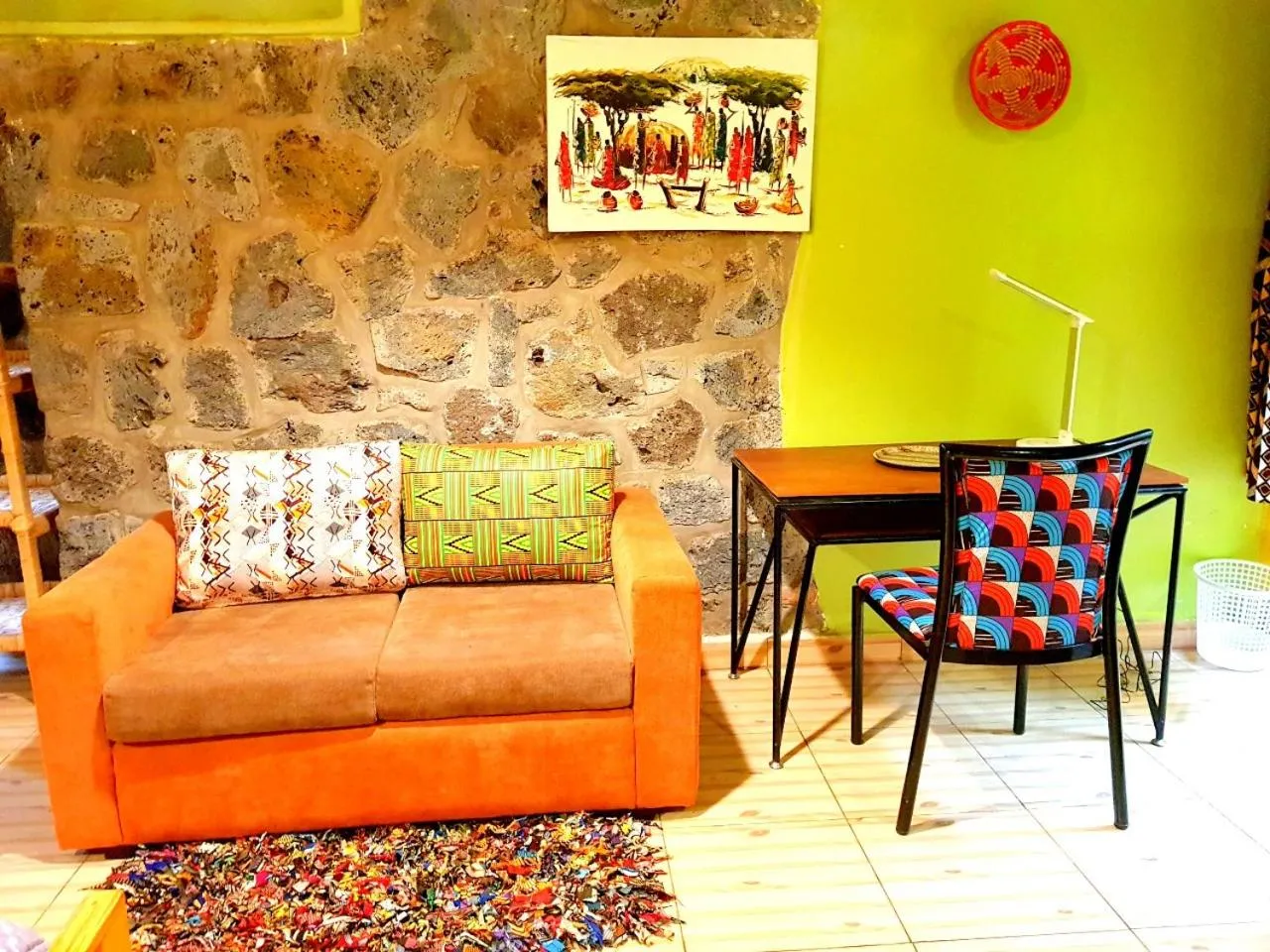 Decorative detail in Yambi Guesthouse