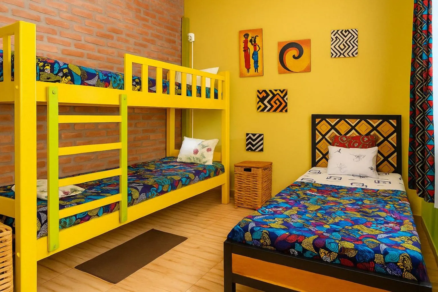 Bed in Yambi Guesthouse