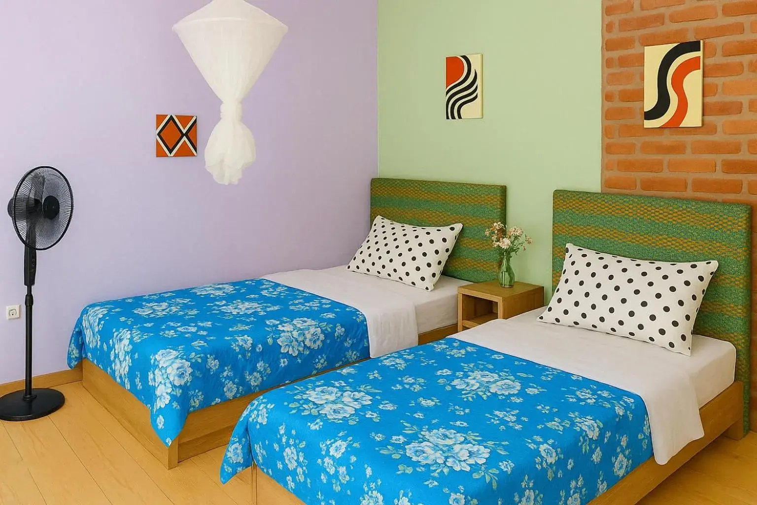 Standard Twin Room in Yambi Guesthouse Standard Twin Room in Yambi Guesthouse