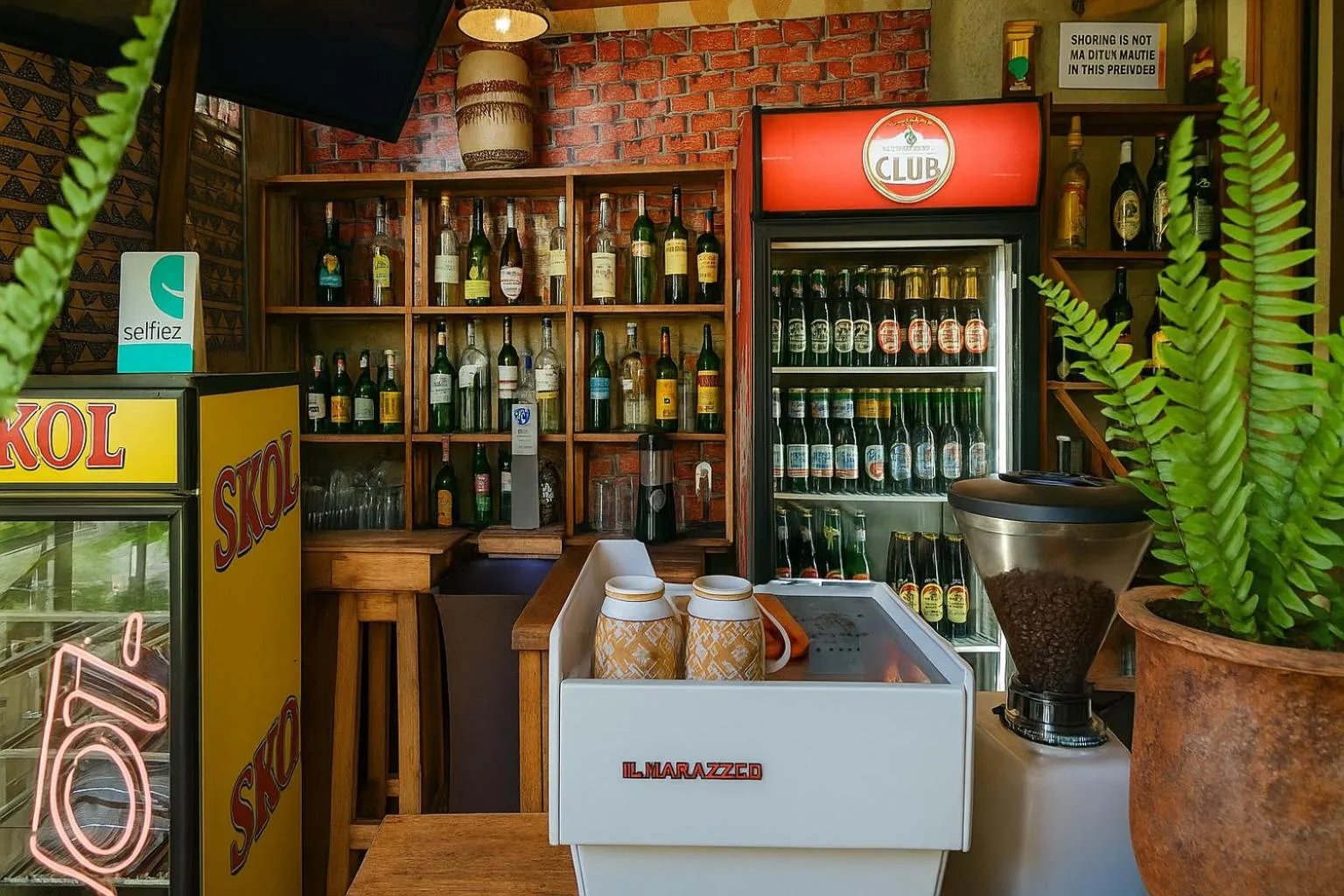 Coffee/tea facilities in Yambi Guesthouse