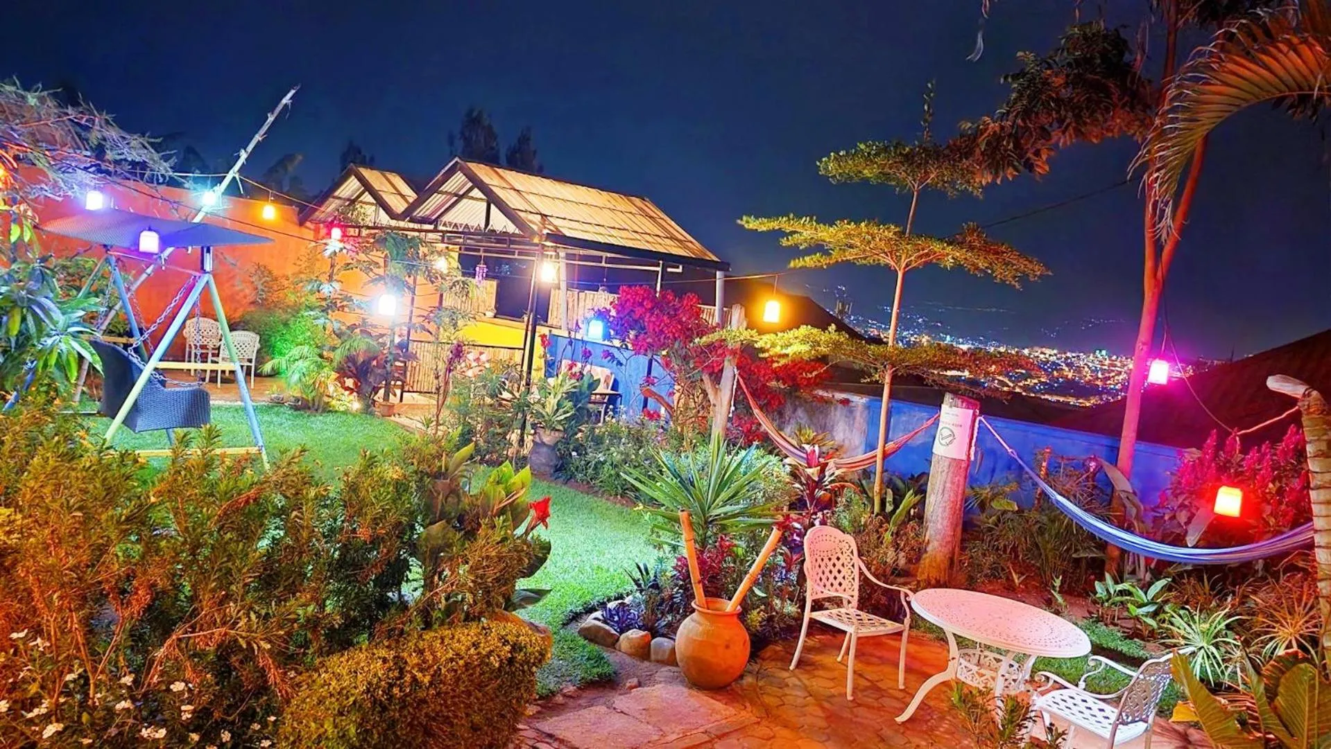 Patio in Yambi Guesthouse