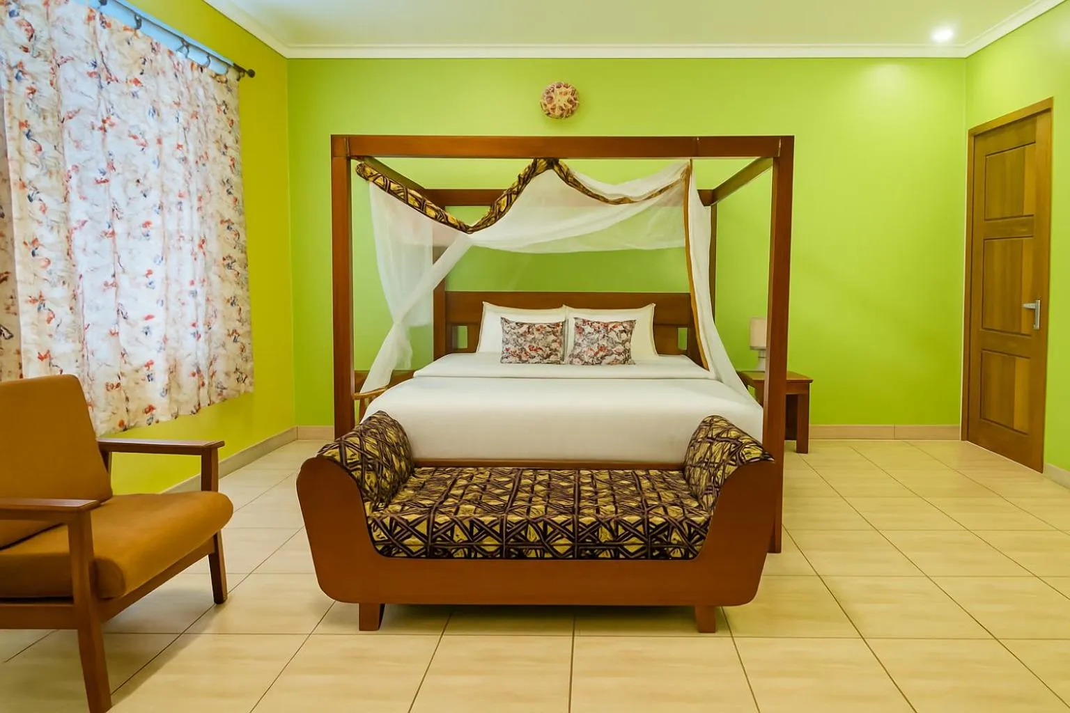 Bed in Yambi Guesthouse