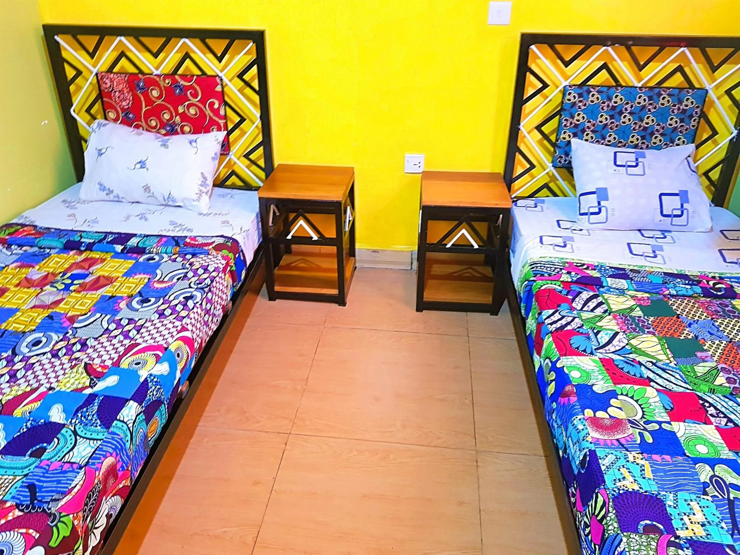 Bed in Yambi Guesthouse