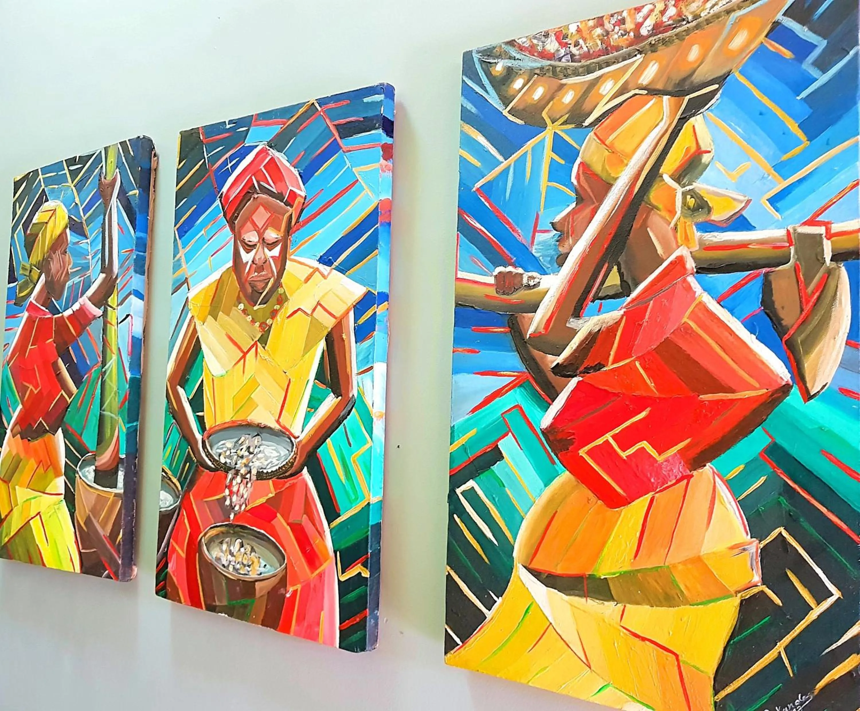 Decorative detail in Yambi Guesthouse