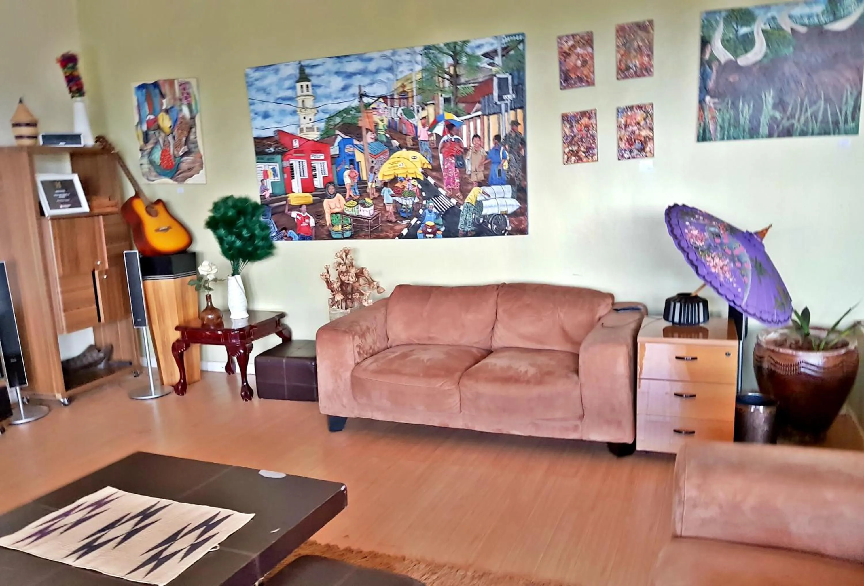 Lobby or reception in Yambi Guesthouse