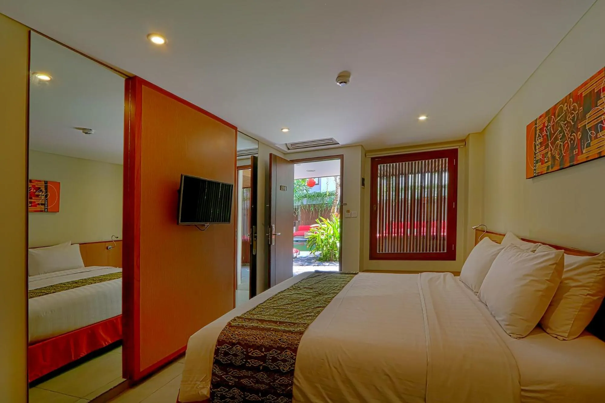 Bedroom, Bed in Savvoya Hotel Seminyak