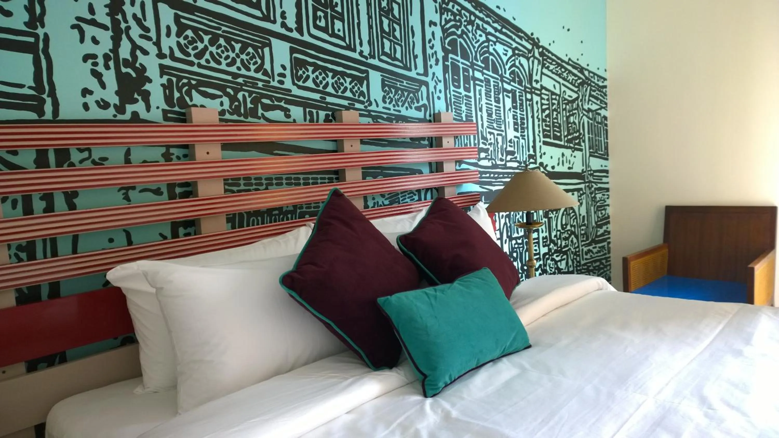 Photo of the whole room, Bed in The Pho Thong Phuket