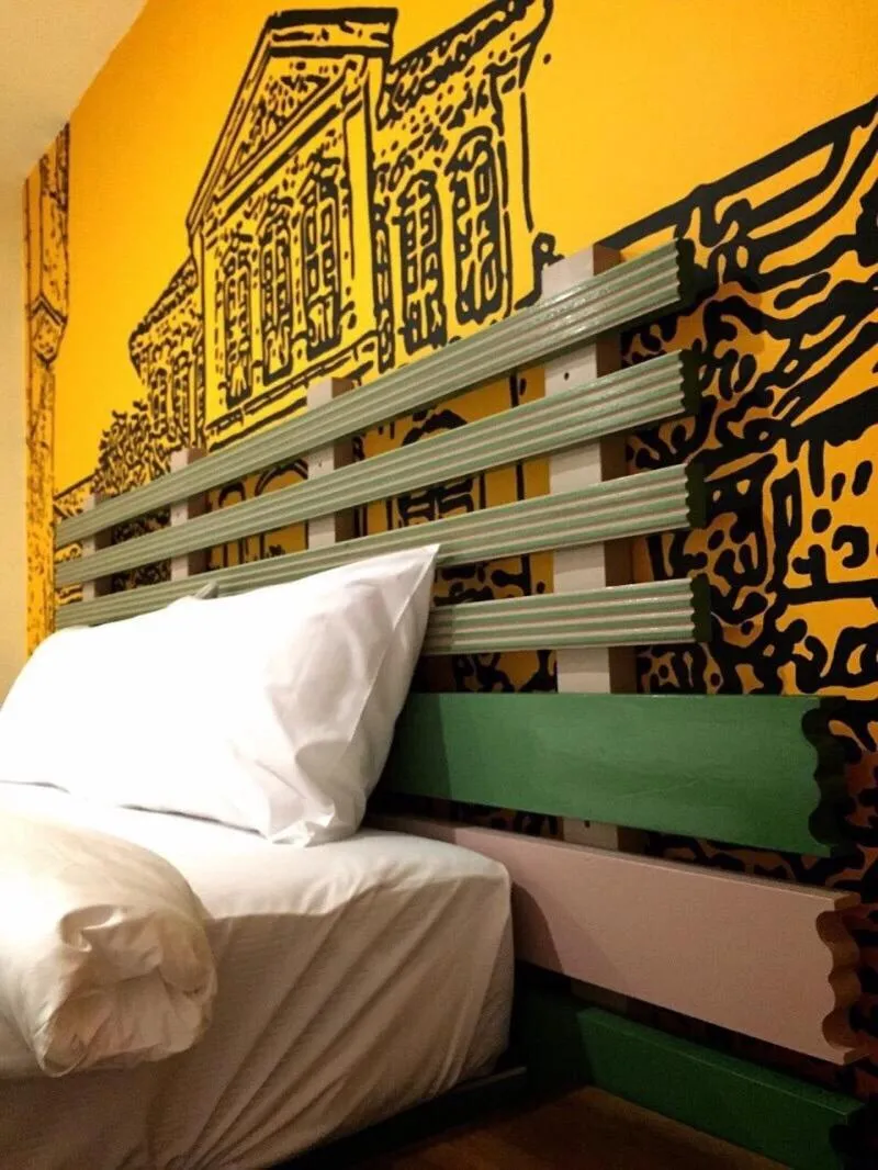 Decorative detail, Bed in The Pho Thong Phuket