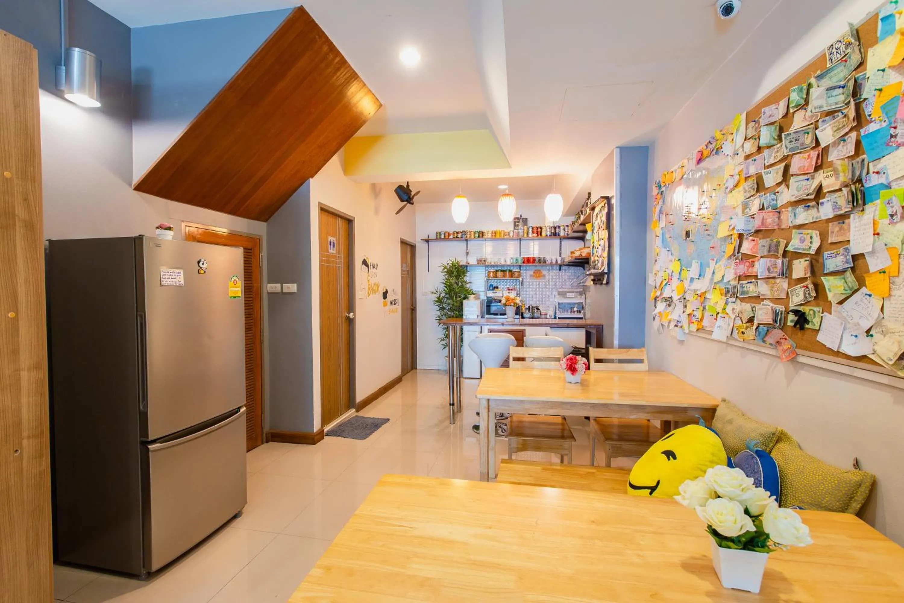 Area and facilities in Restiny Hostel