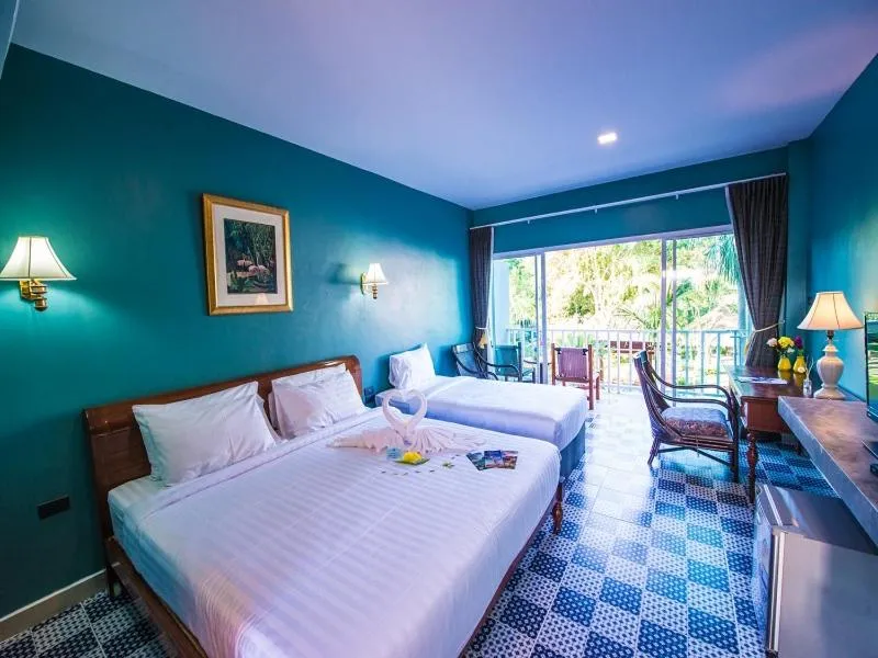 Bedroom, Bed in Bora Bora Villa Phuket