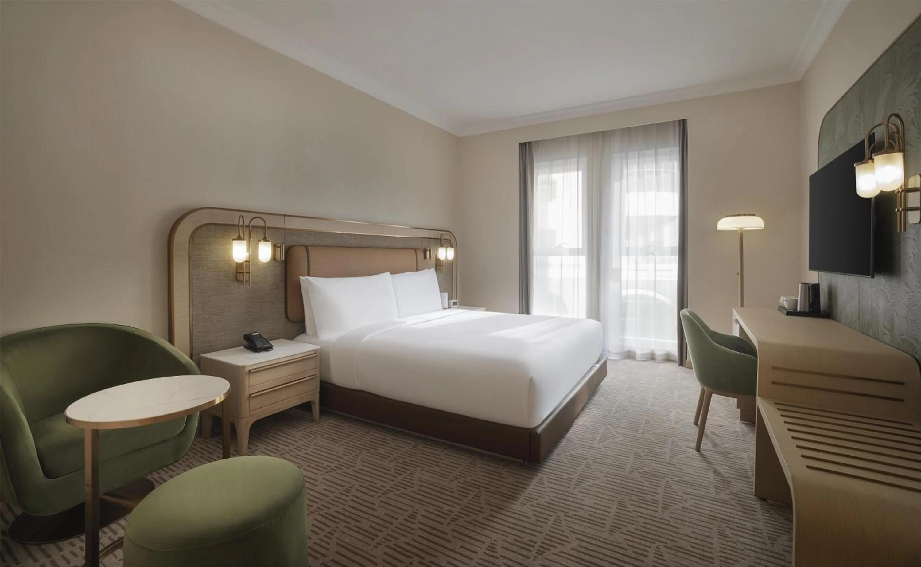 Bed in Diyar Ajwa, Tapestry Collection By Hilton