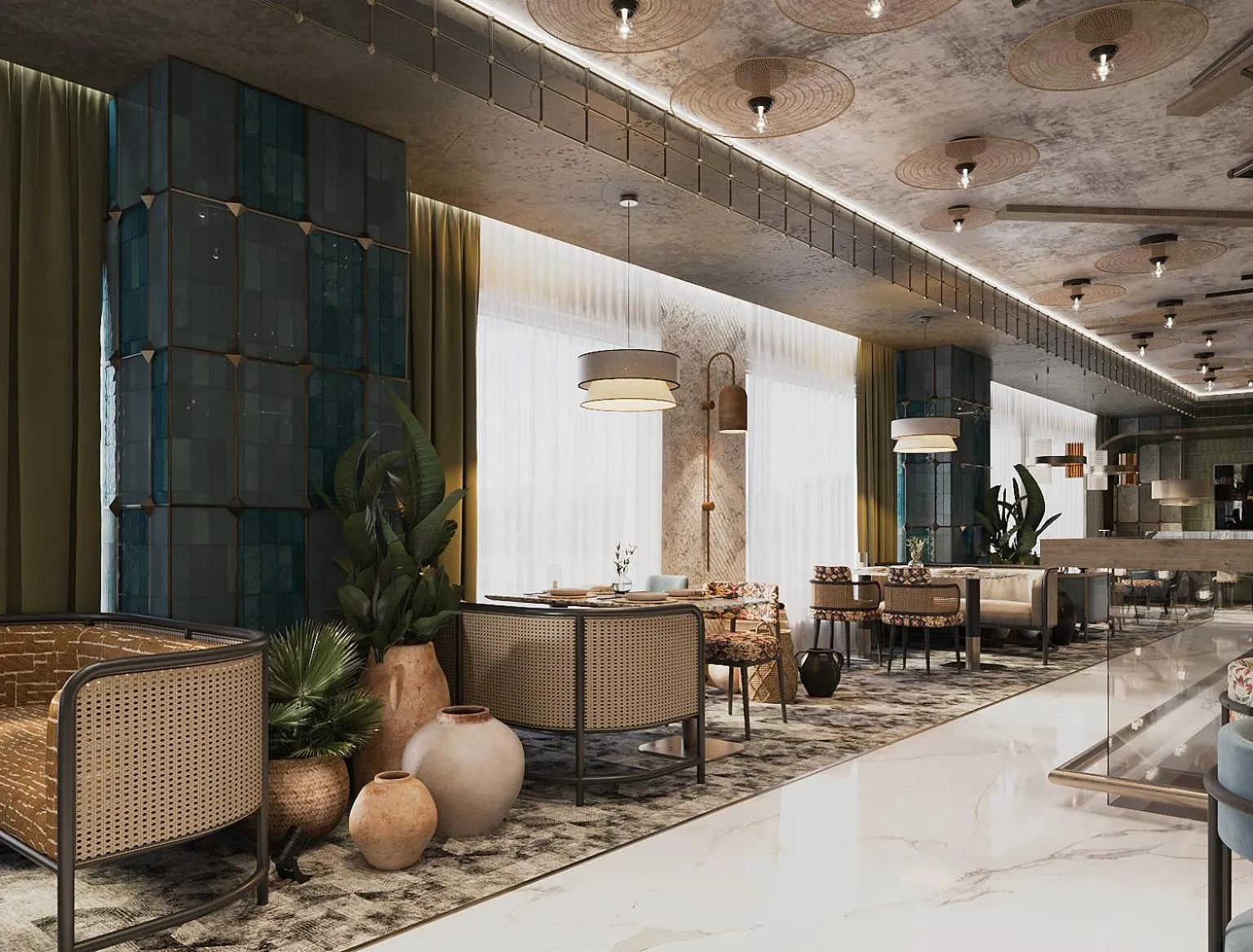 Restaurant/places to eat in Diyar Ajwa, Tapestry Collection By Hilton