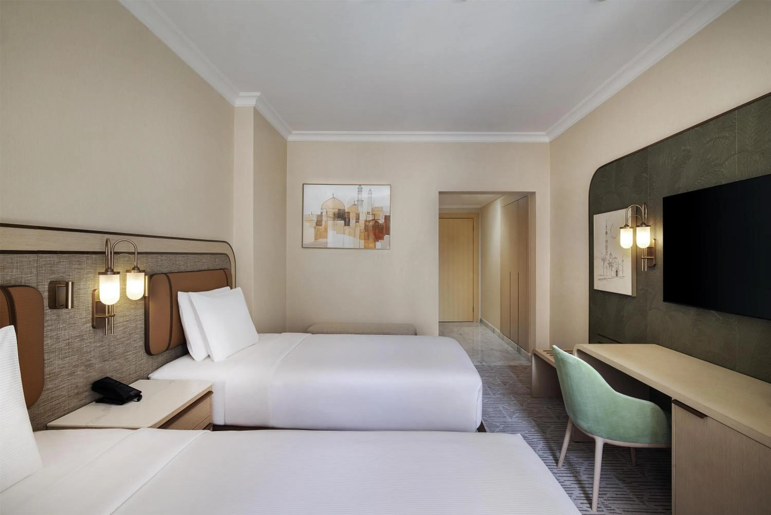 Bed in Diyar Ajwa, Tapestry Collection By Hilton