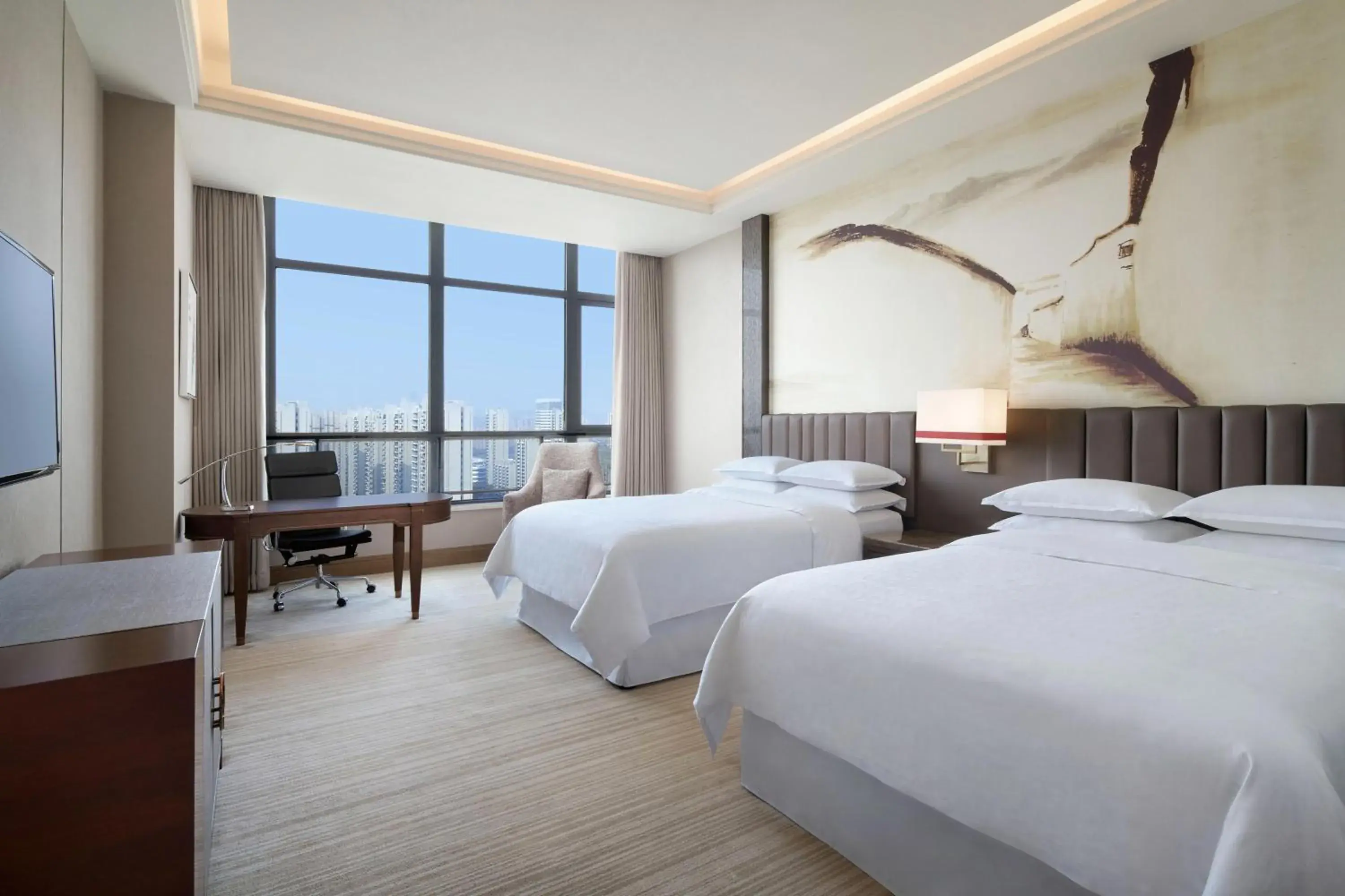 Double Room with Two Double Beds in Sheraton Chuzhou Hotel Double Room with Two Double Beds in Sheraton Chuzhou Hotel