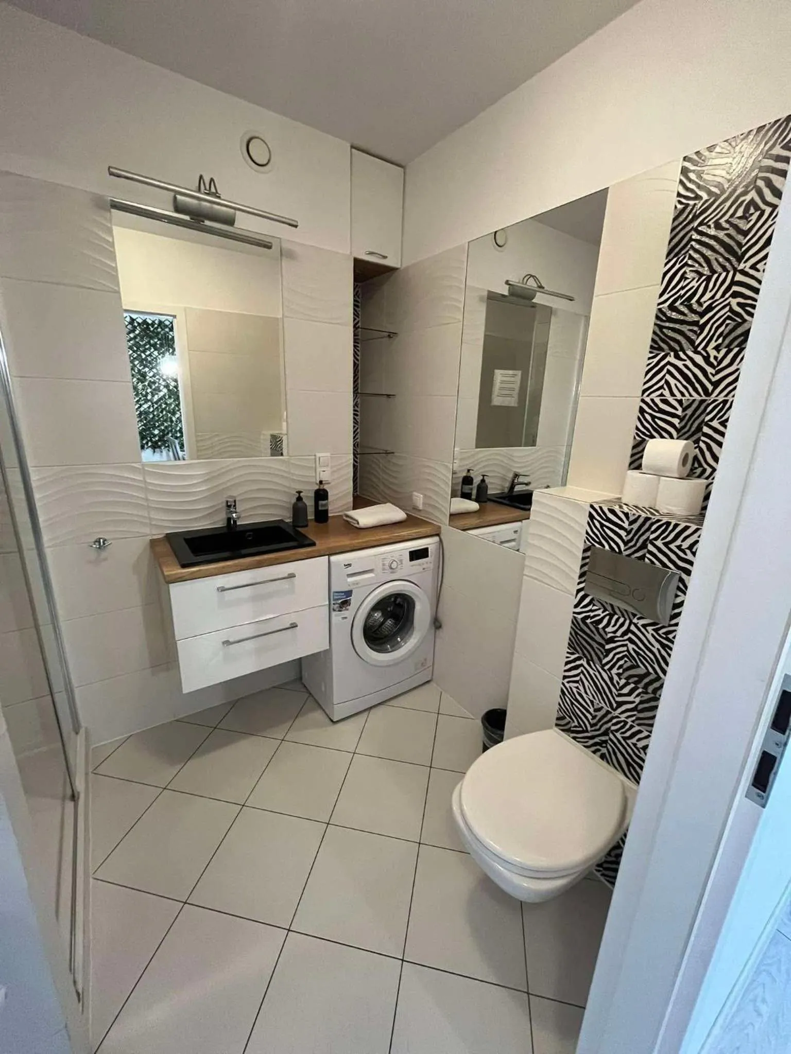 Shower in Apartamenty Residence Aparthotel