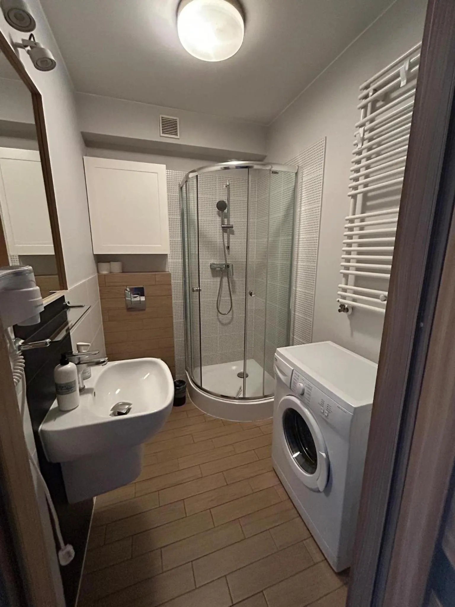 Shower in Apartamenty Residence Aparthotel