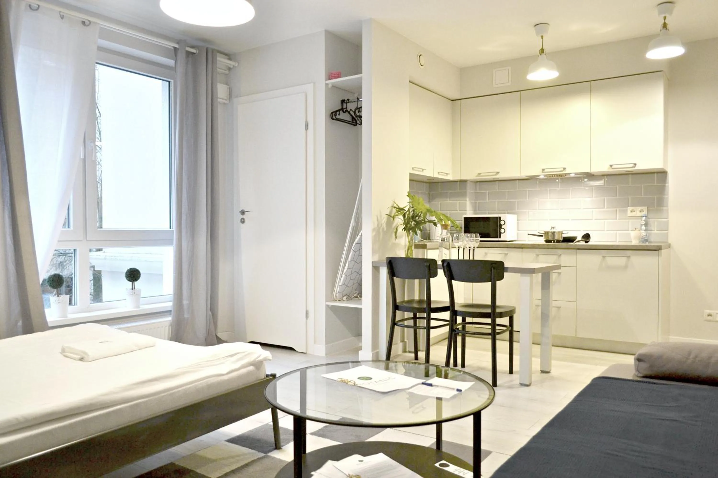 Kitchen or kitchenette in Apartamenty Residence Aparthotel