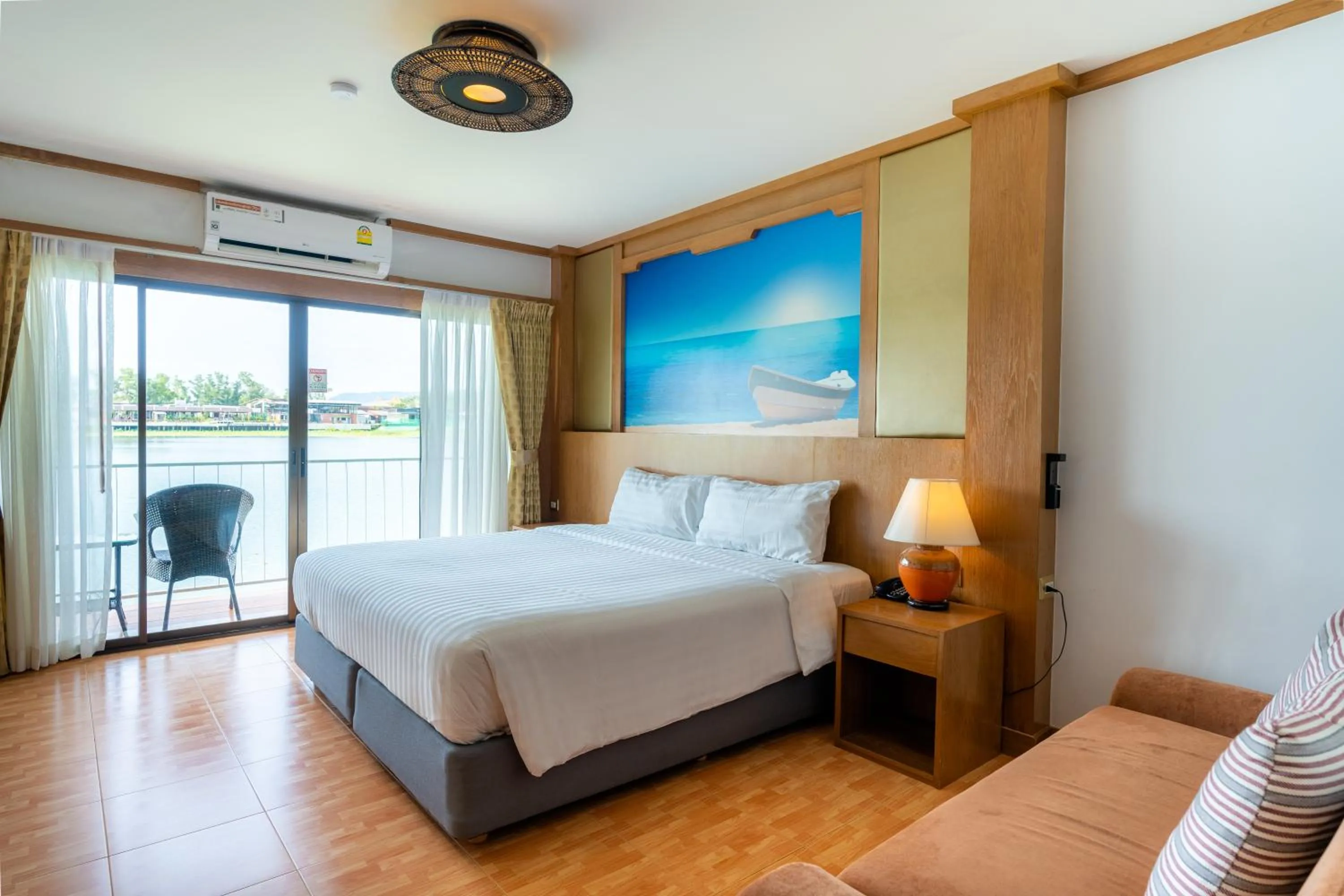 Bed in Chabana Resort Bang-tao Beach Phuket- SHA Extra Plus