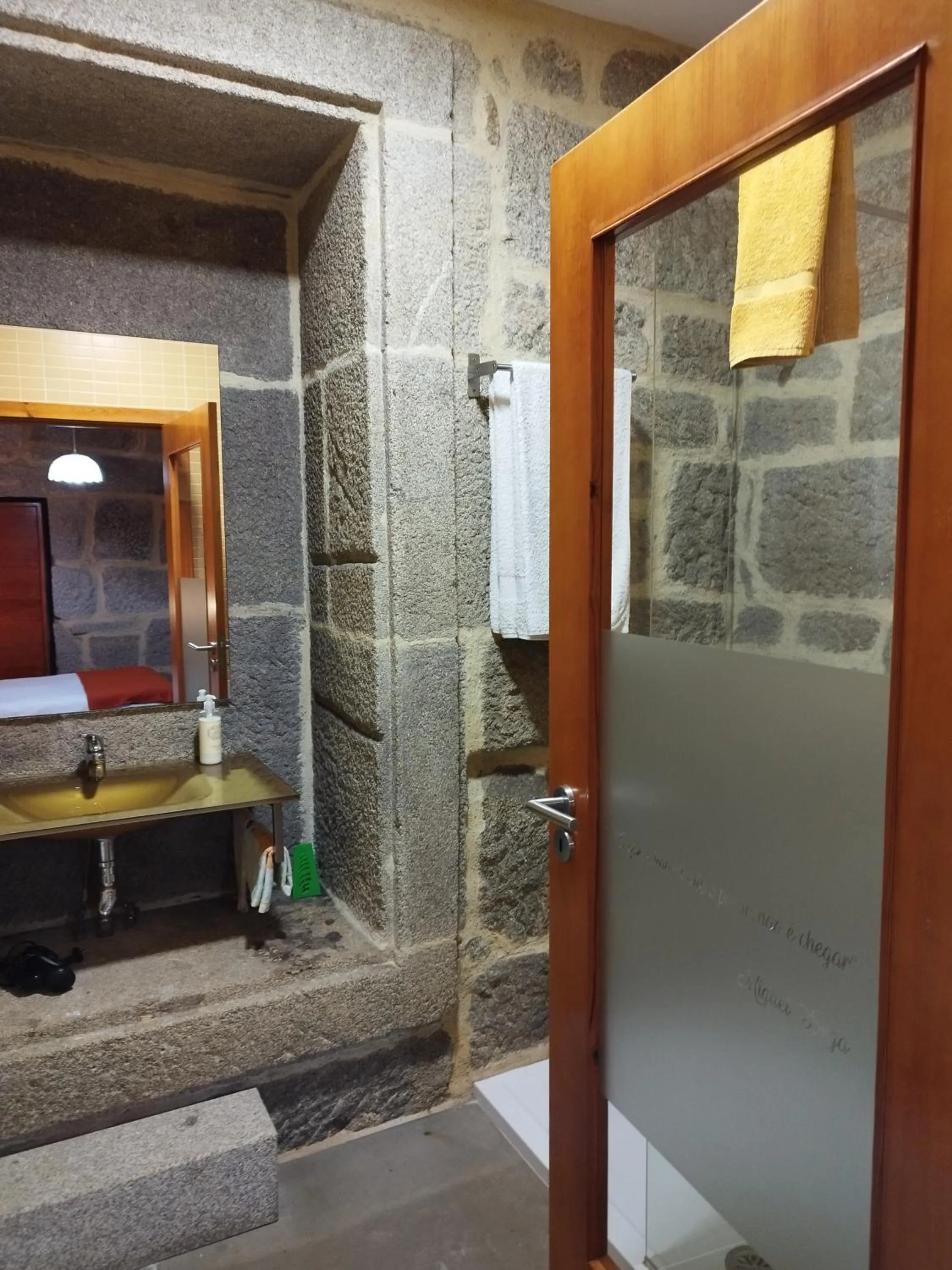 Bathroom in Paço de Vilharigues