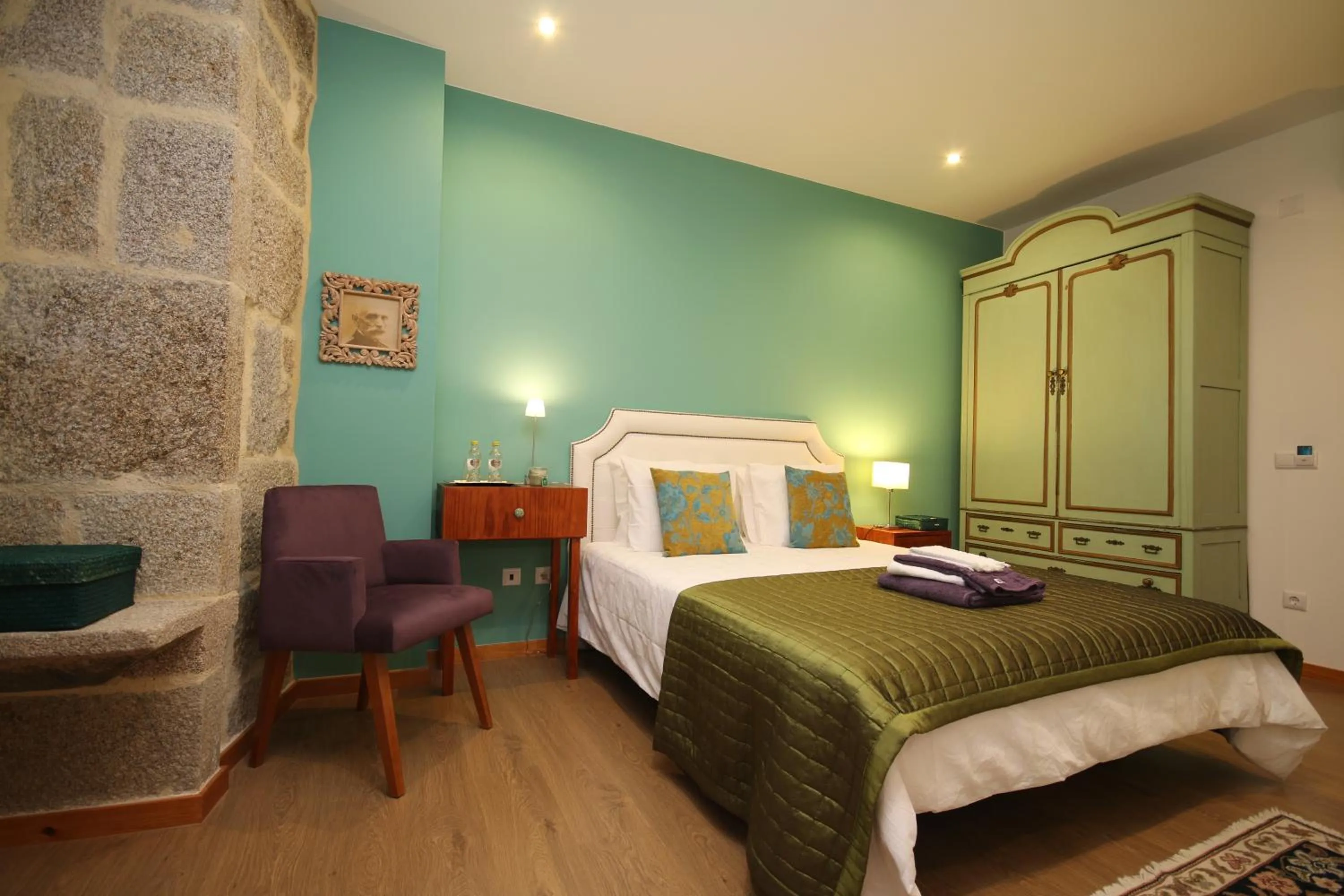 Bedroom, Bed in Paço de Vilharigues