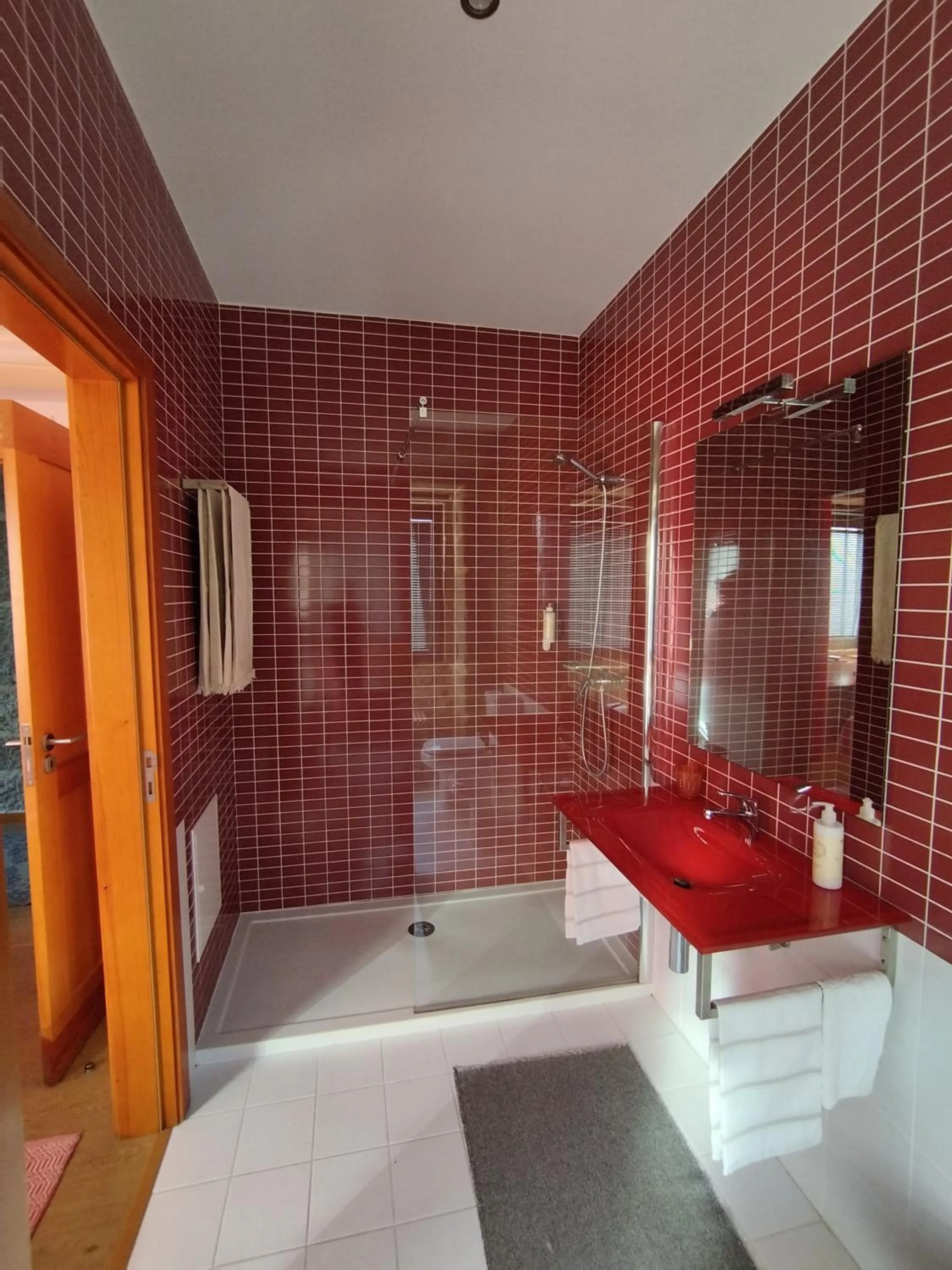 Bathroom in Paço de Vilharigues