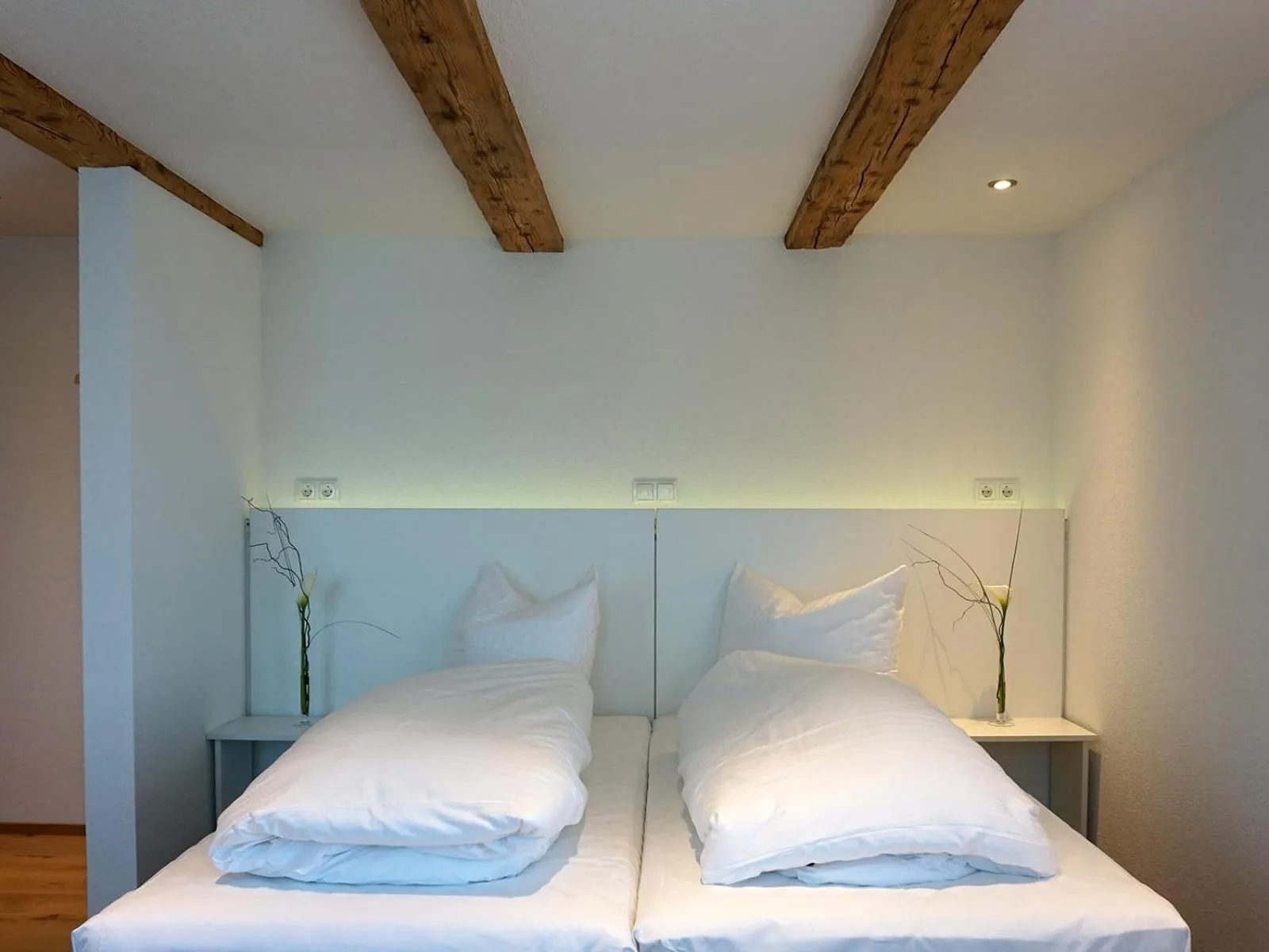 Bed in Waldrast Bed & Breakfast