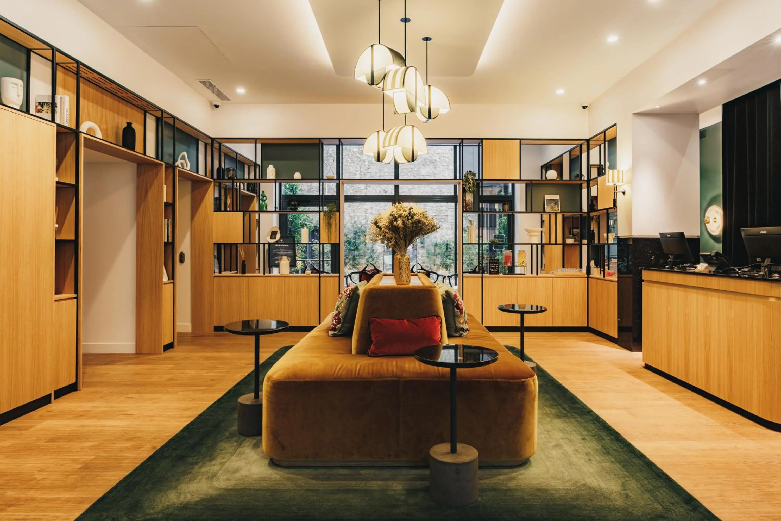 Lobby or reception in Hôtel Opéra Liège