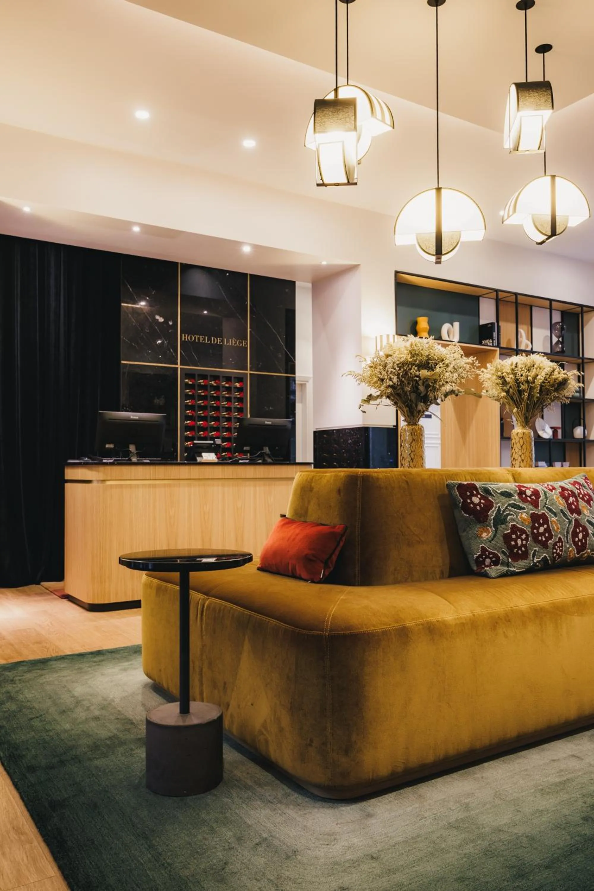 Lobby or reception in Hôtel Opéra Liège