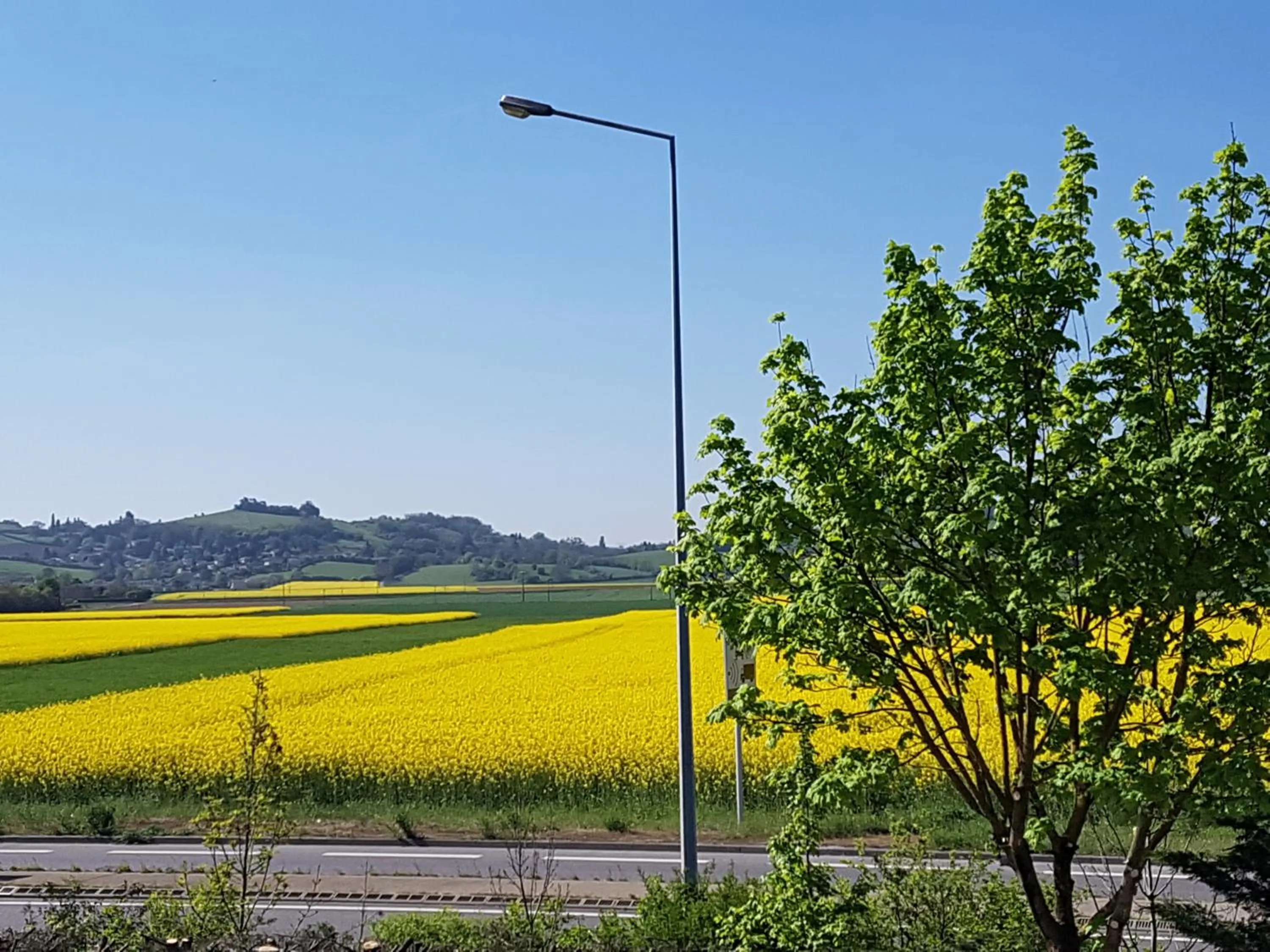 Mountain view in Hôtel Holiday Lyon Est