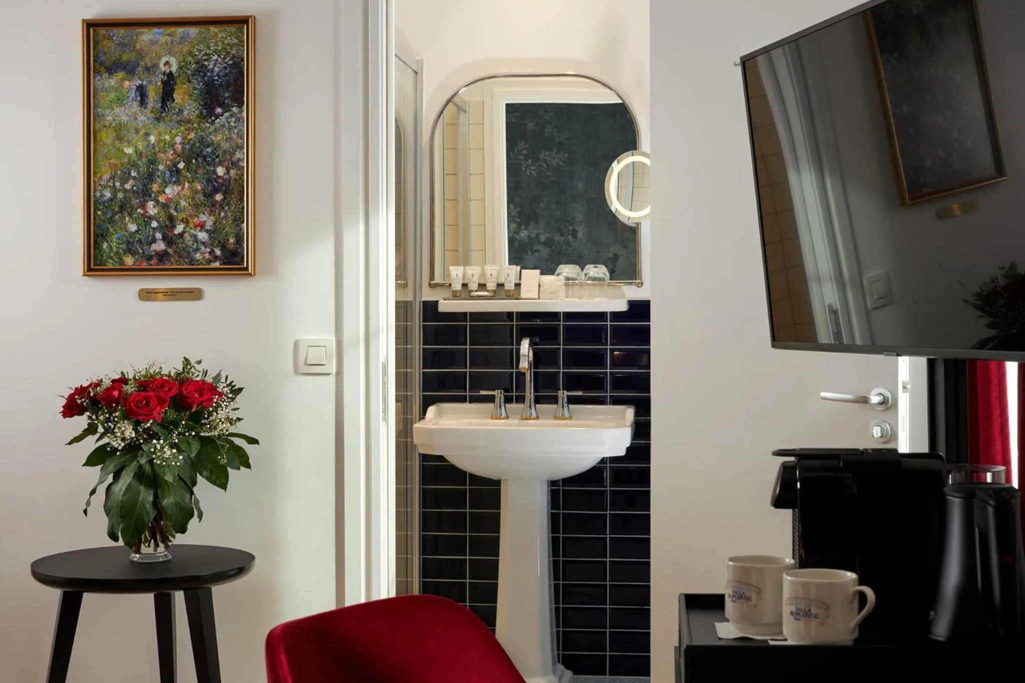 Bathroom in Hotel Villa Romantic & Spa