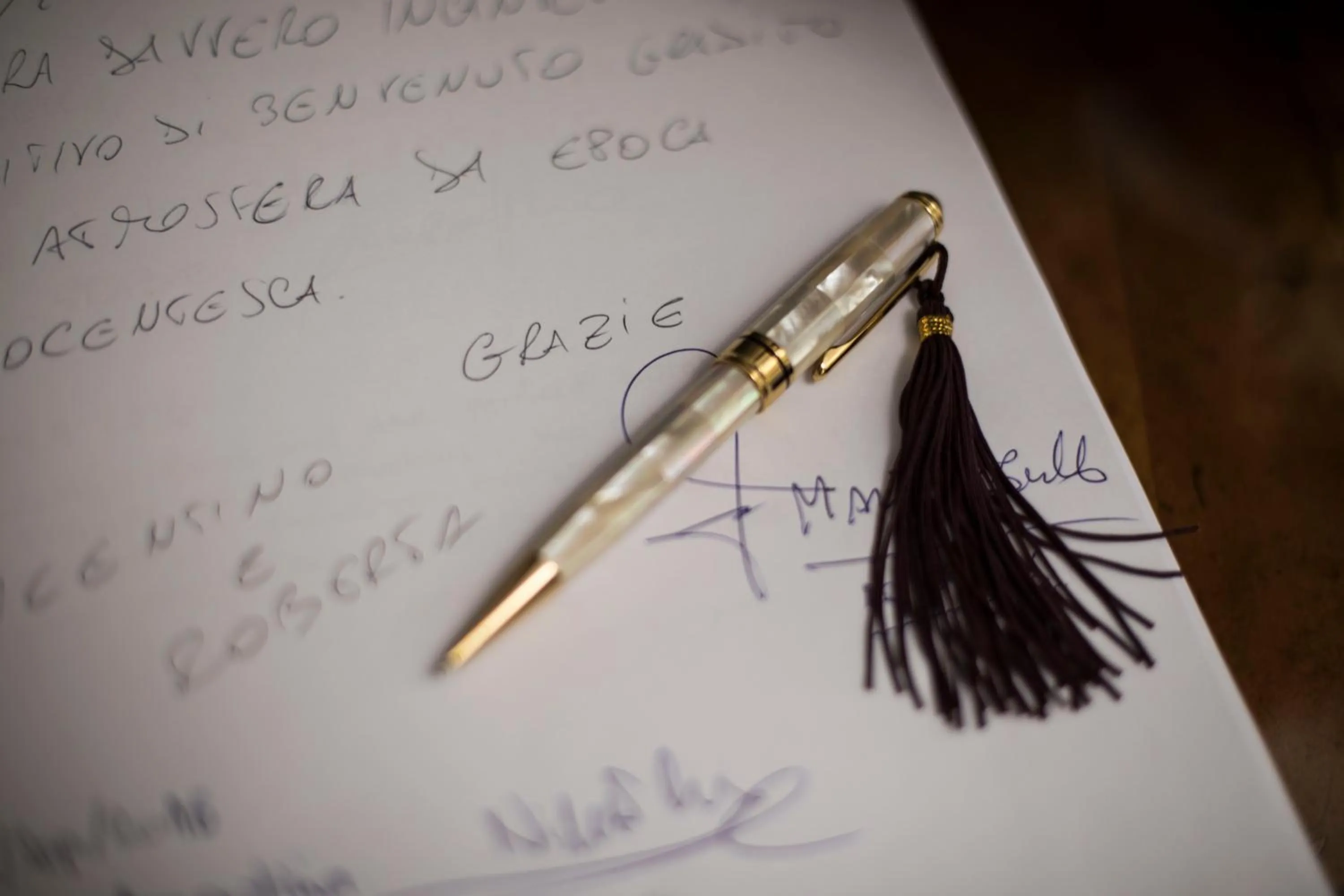 Text overlay in Royal Suite Trinità Dei Monti