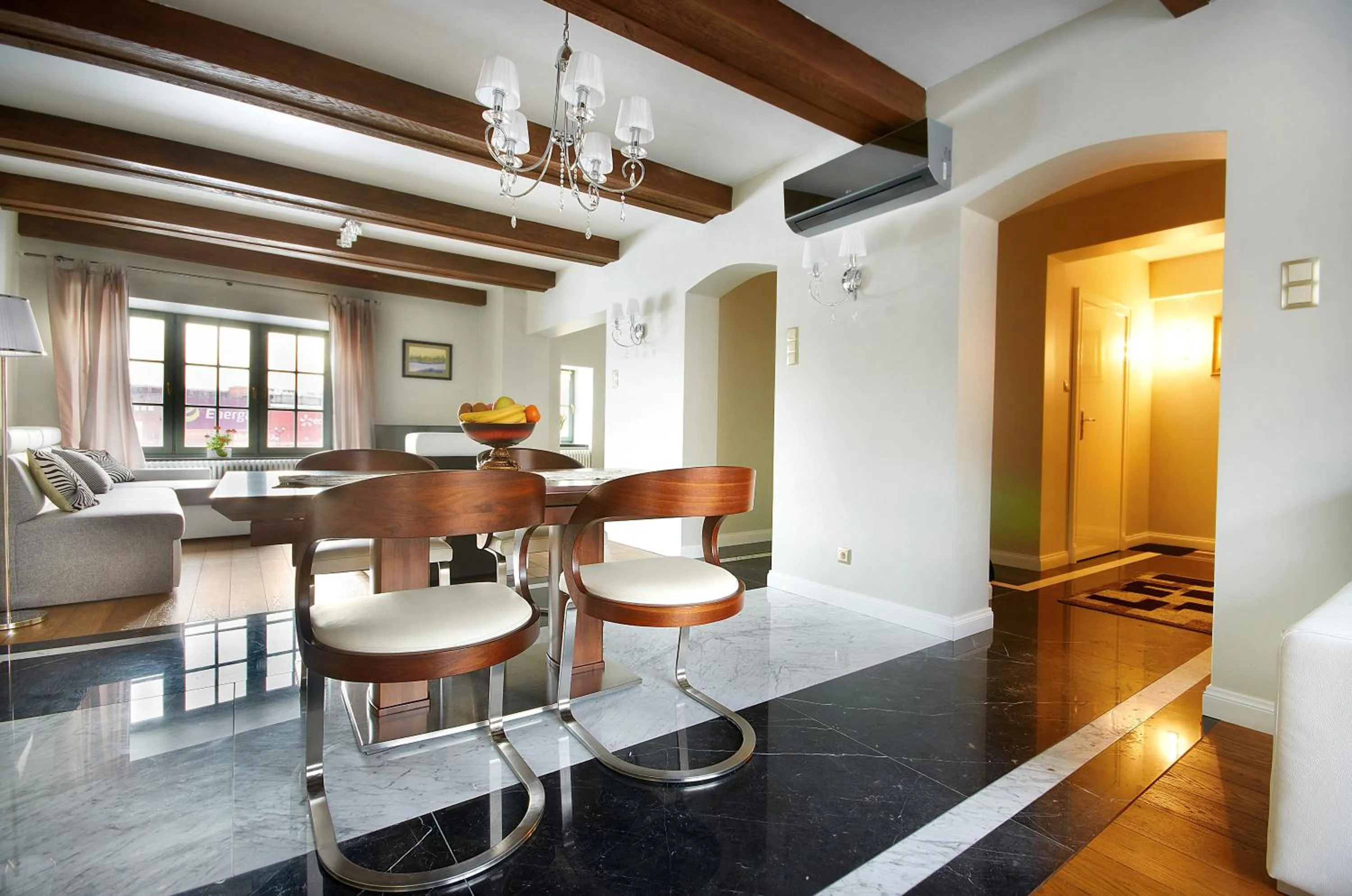 Living room in Komturia Old Town by Fahrenheit