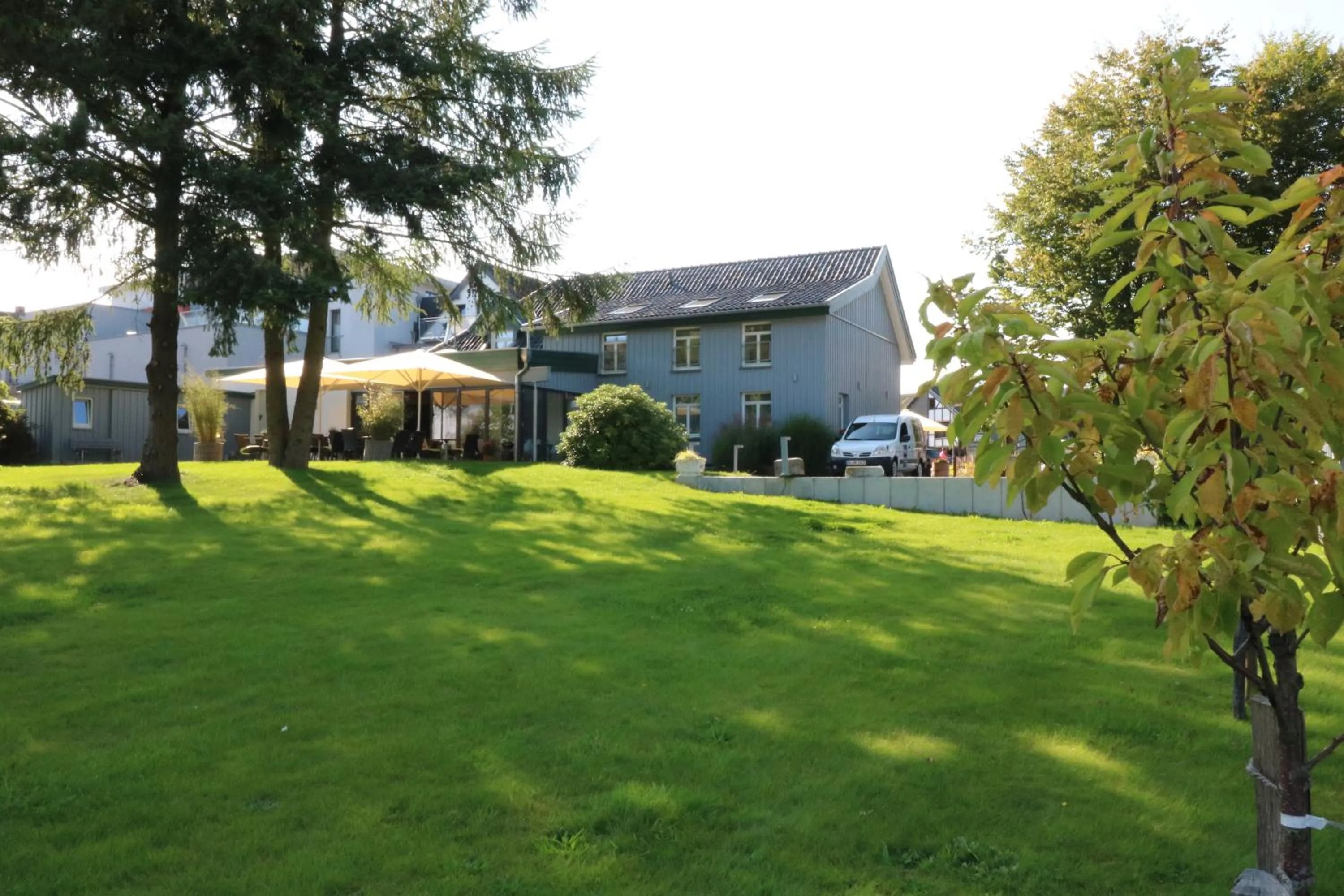 Garden view in Kragemann Hotel & Vinothek